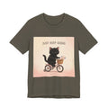"Life Behind Bars" Black Cat Women Tee | College Girl Gift | Fashion | KayKay Classics