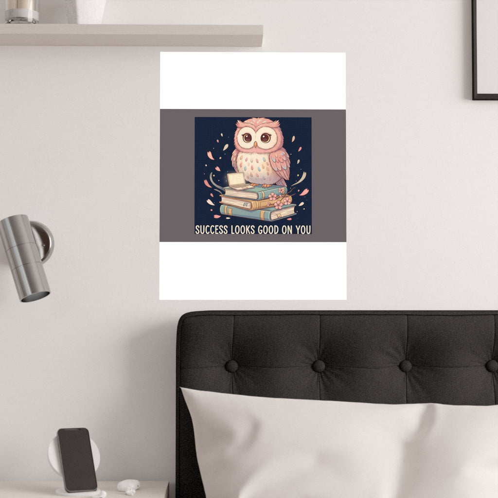 Owl Poster – Success Looks Good on You