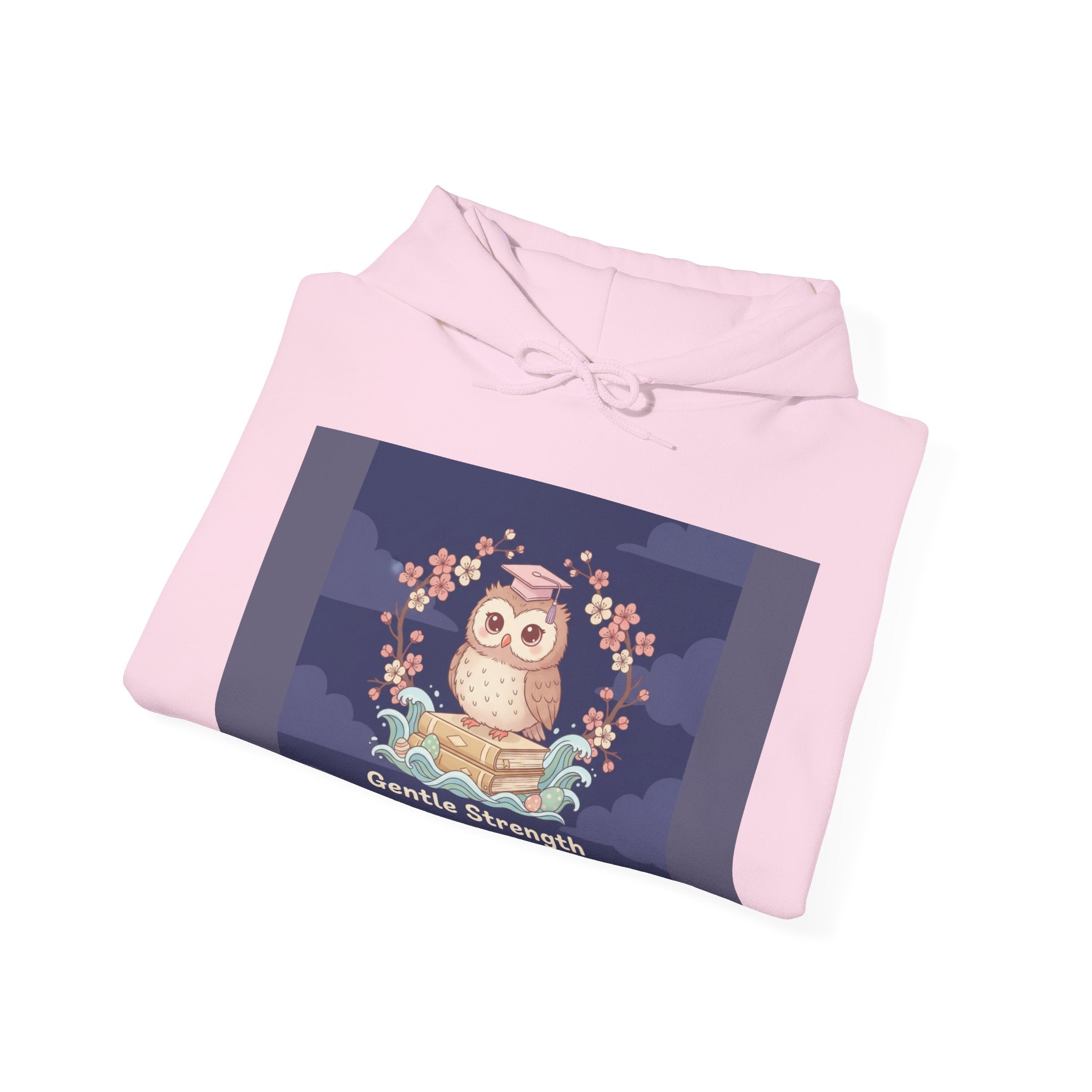 Owl Hoodie – Gentle Strength