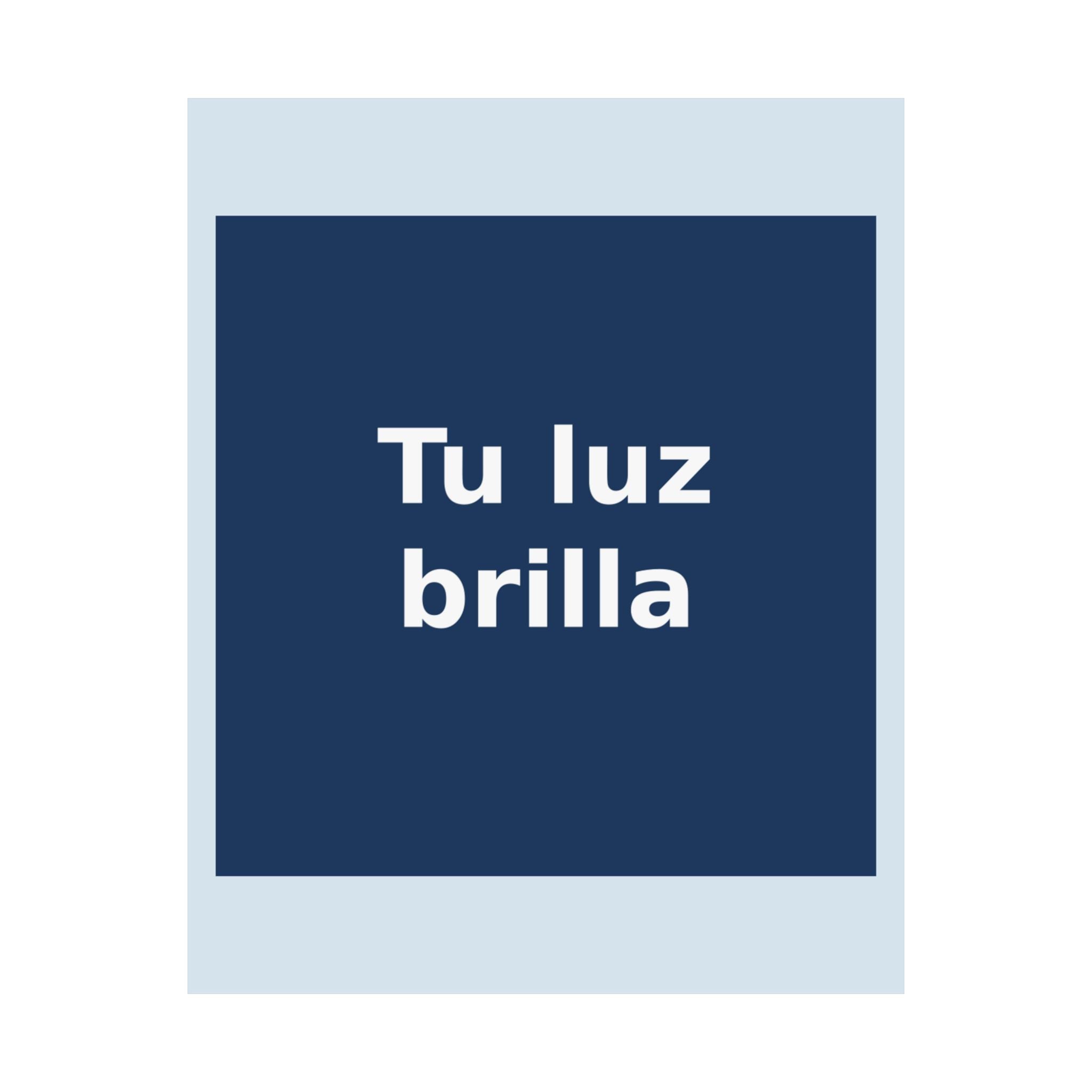 "Tu luz brilla" Black Cat Poster | Trendy Gift for Her | Lifestyle | KayKay Classics