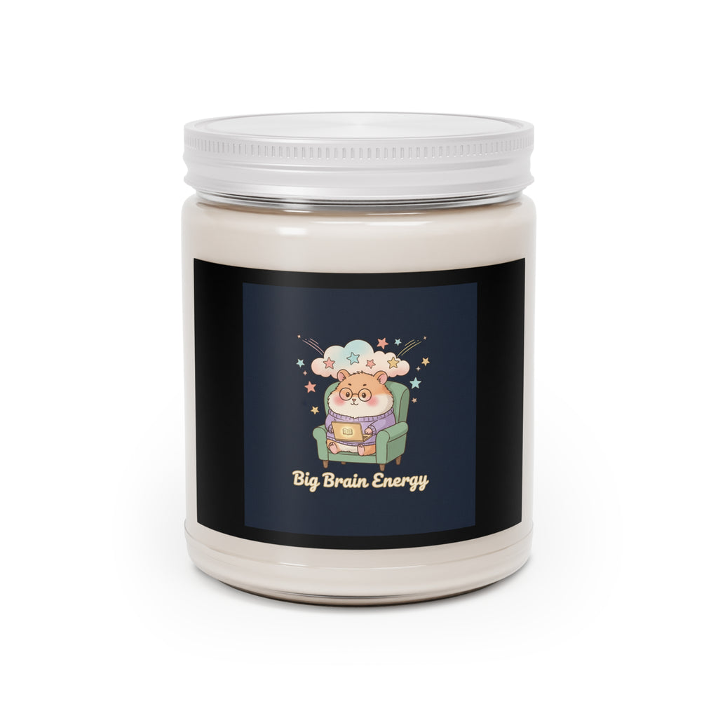 Big Brain Energy Hamster Scented Candle