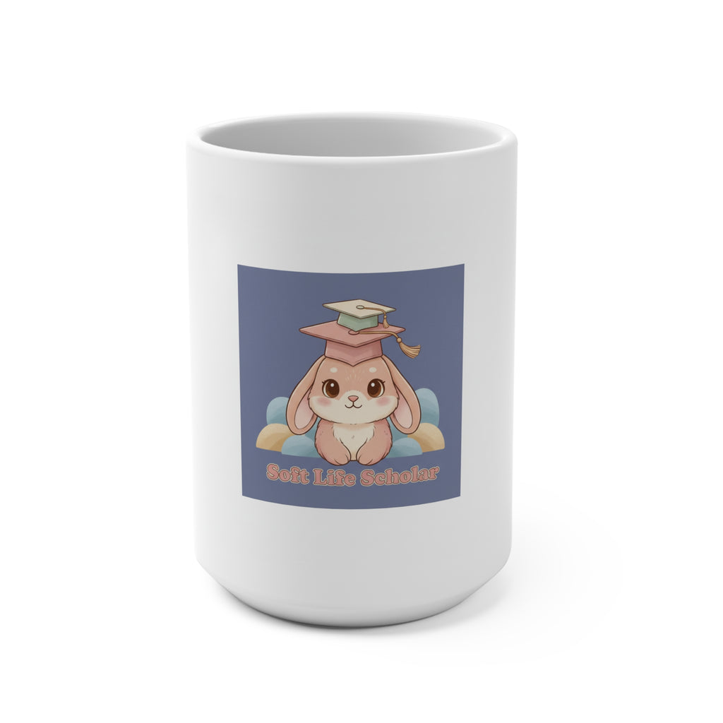 Bunny Mug 15oz – Soft Life Scholar