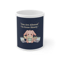Bunny Mug 11oz – You Are Allowed to Grow Slowly