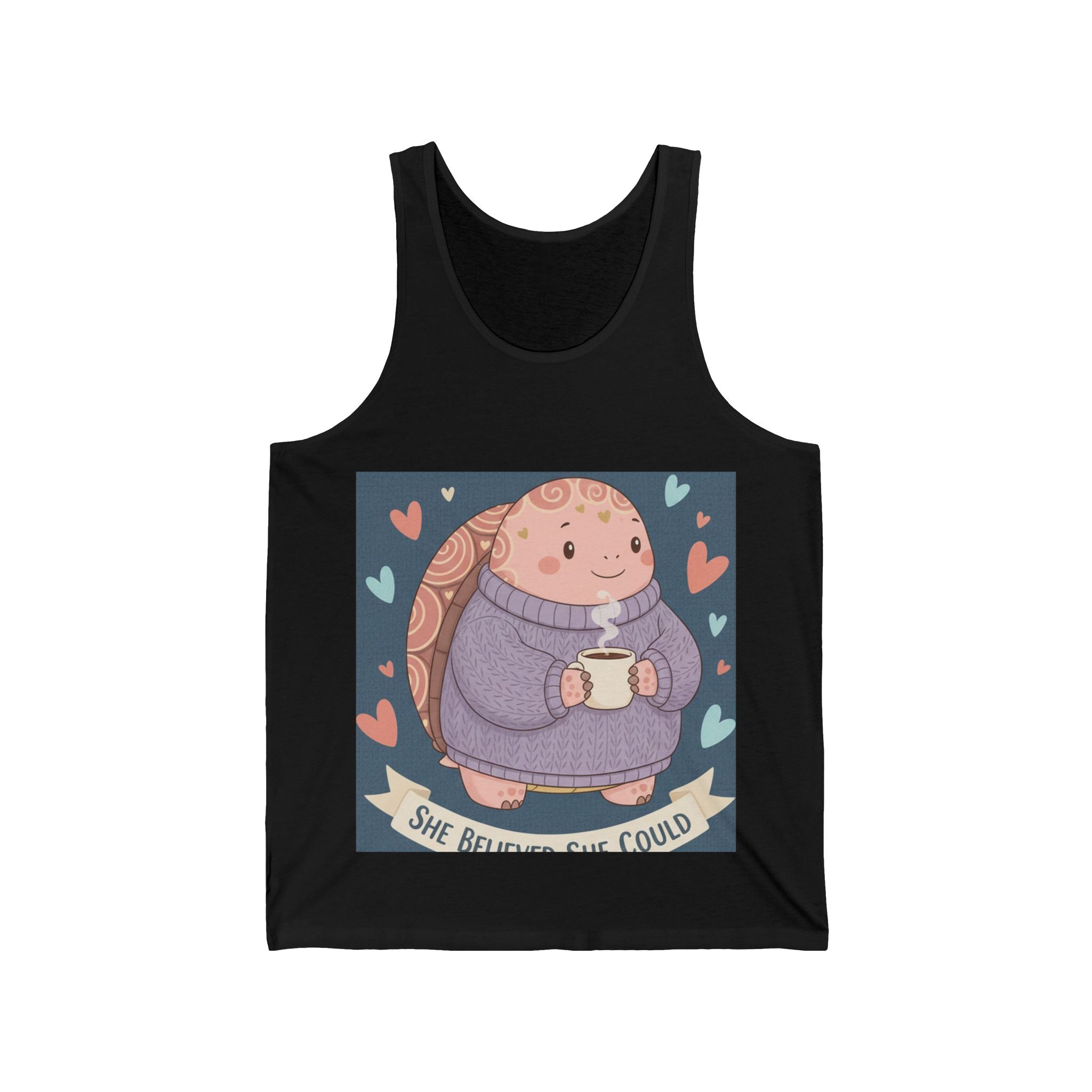 Turtle Tank Top – She Believed She Could