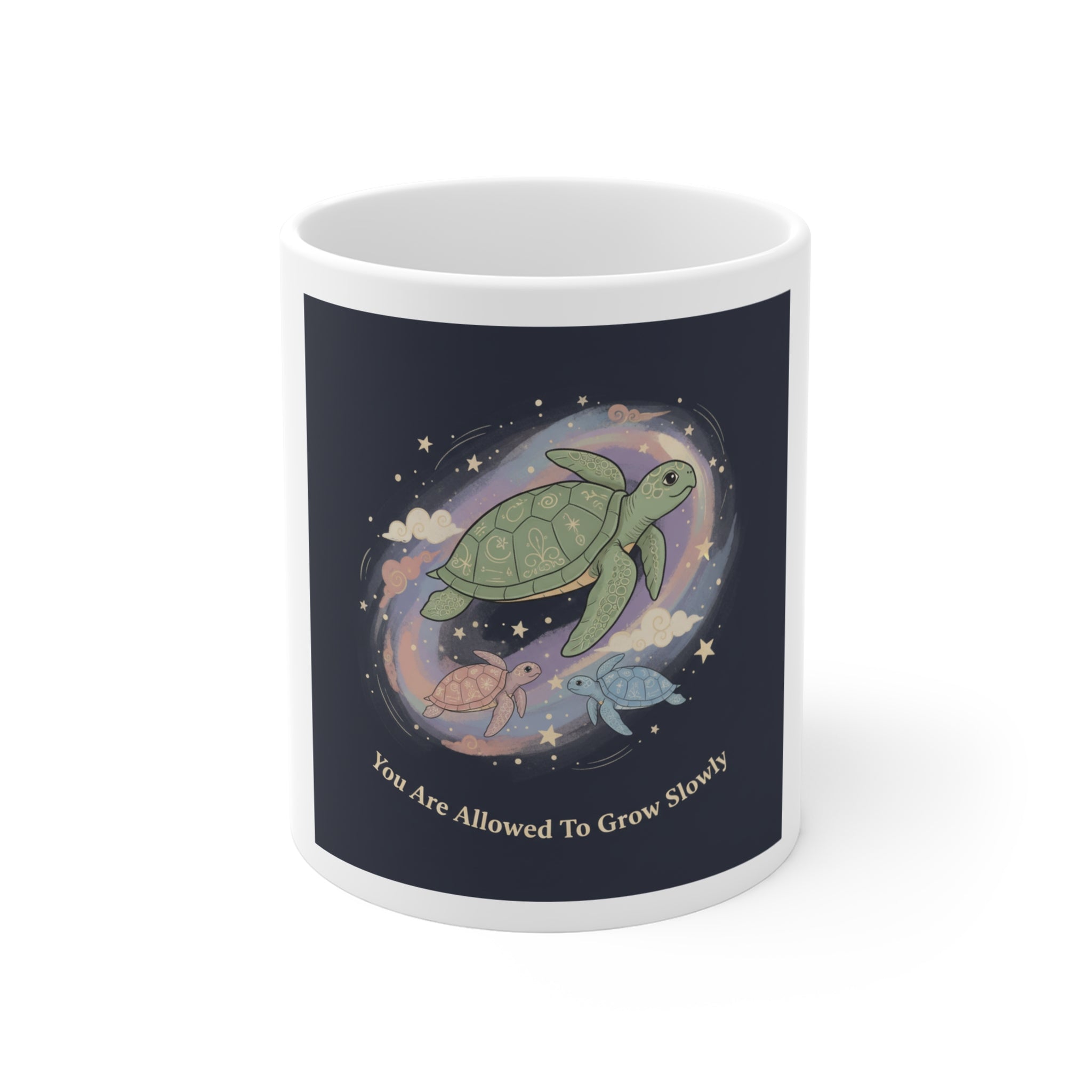 You Are Allowed To Grow Slowly Turtle Mug 11oz