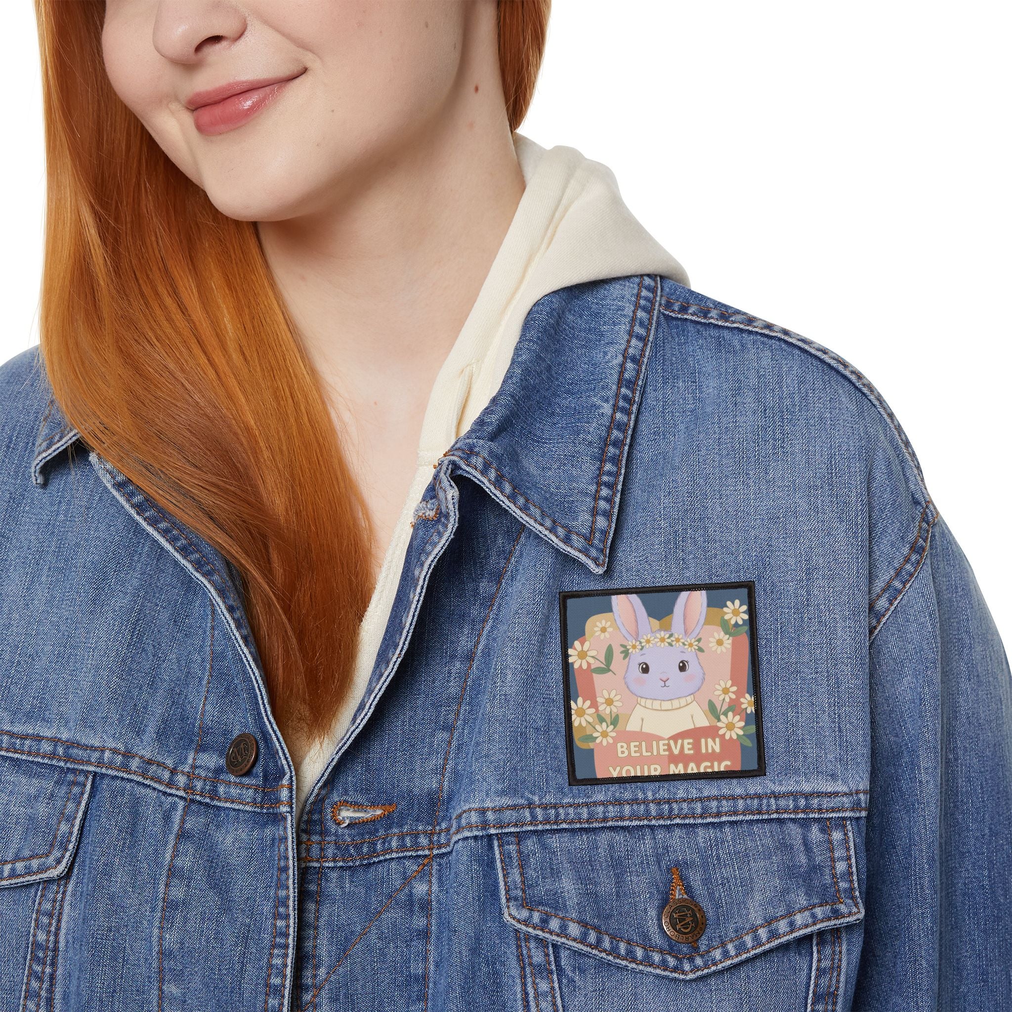 Bunny Iron-On Patch – Believe in Your Magic
