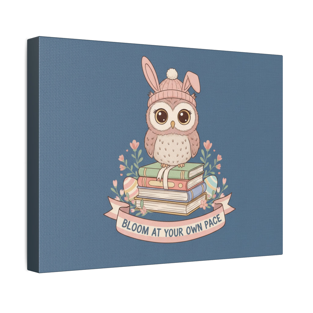 Bunny Canvas Print – Bloom at Your Own Pace
