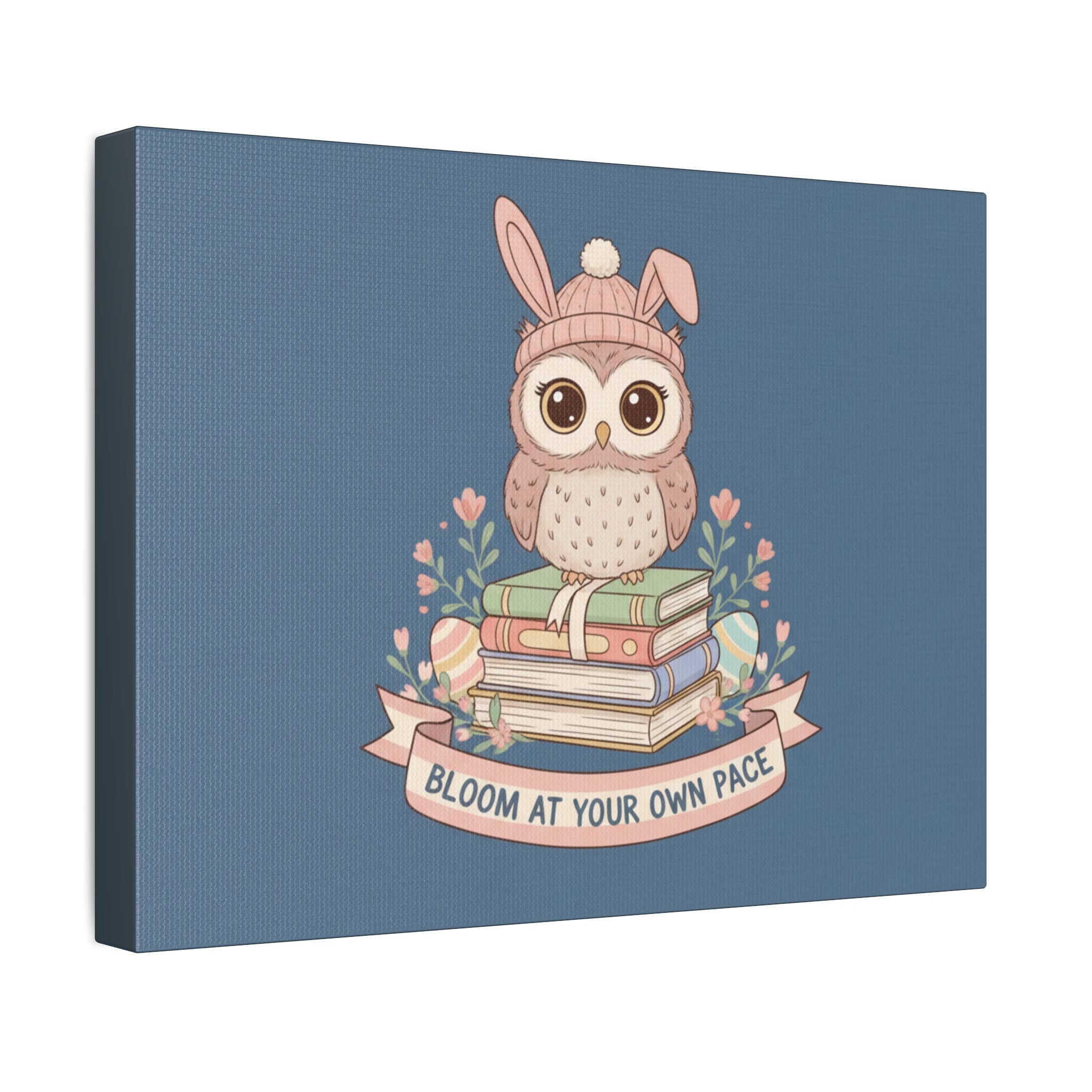 Bunny Canvas Print – Bloom at Your Own Pace