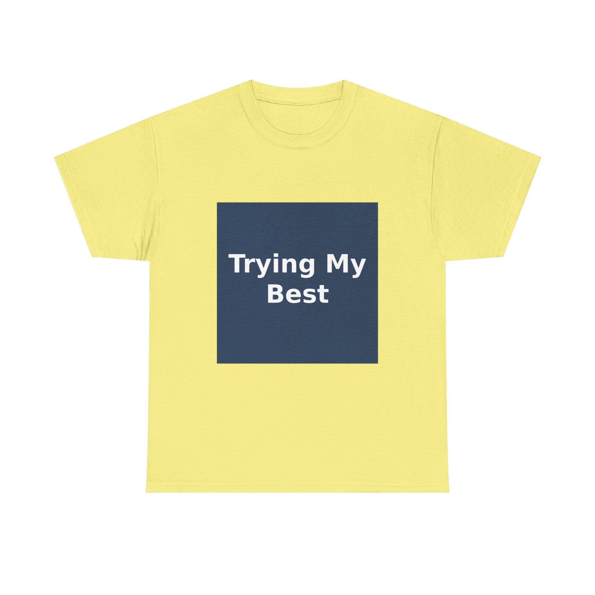 "Trying My Best" Black Cat Kids Tee | College Girl Gift | Fashion | KayKay Classics