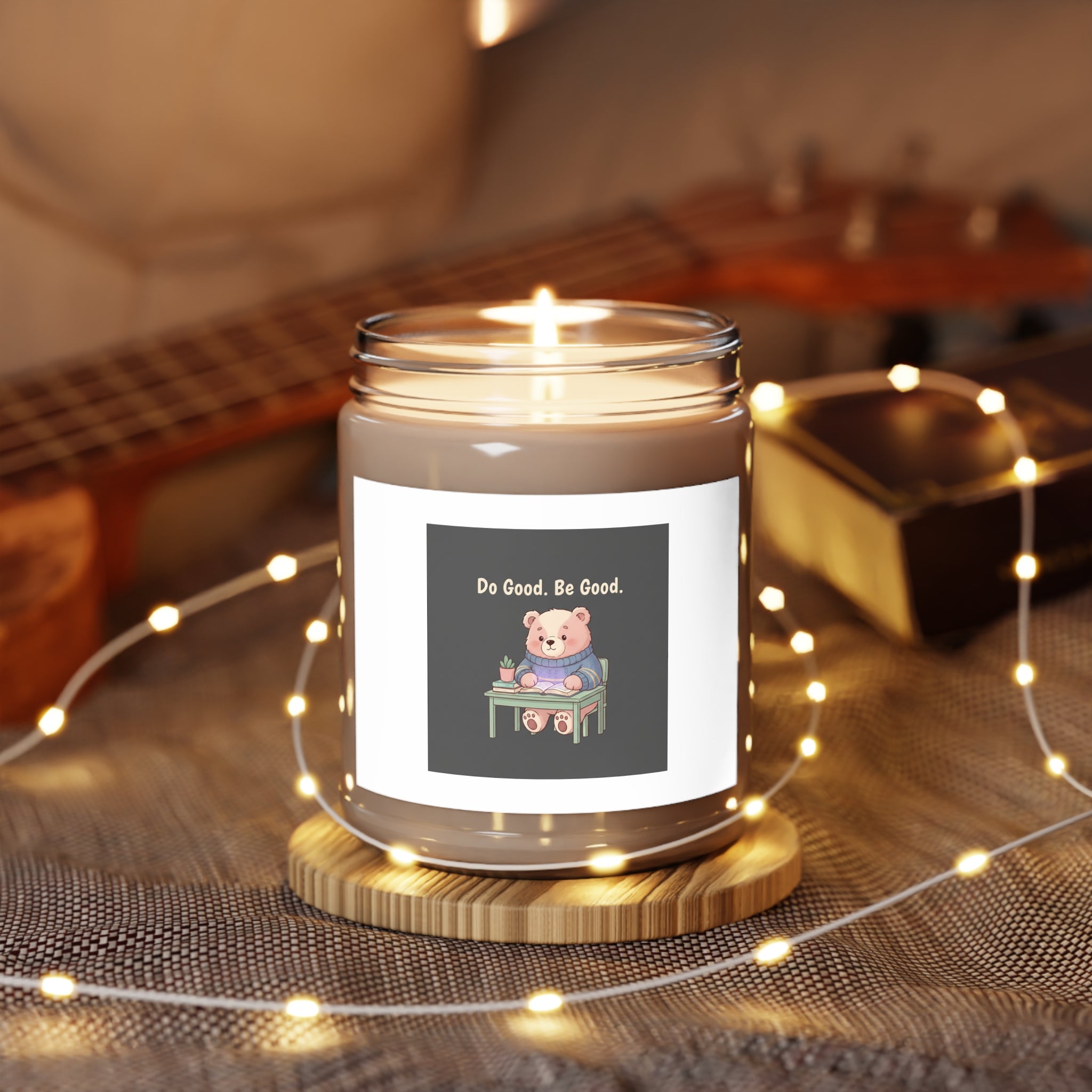 Bear Scented Candle – Do Good Be Good
