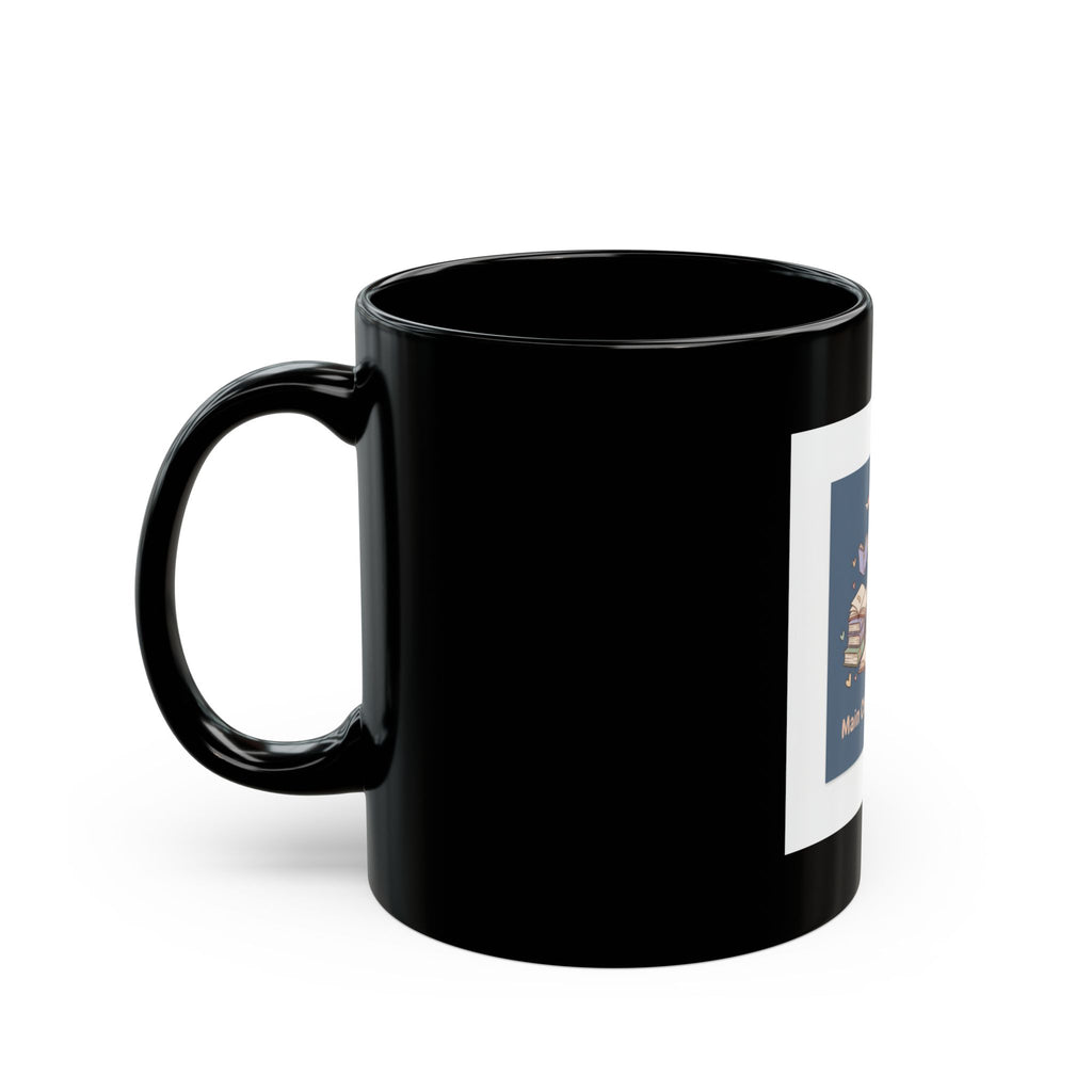 Main Character Energy Black Mug 11oz