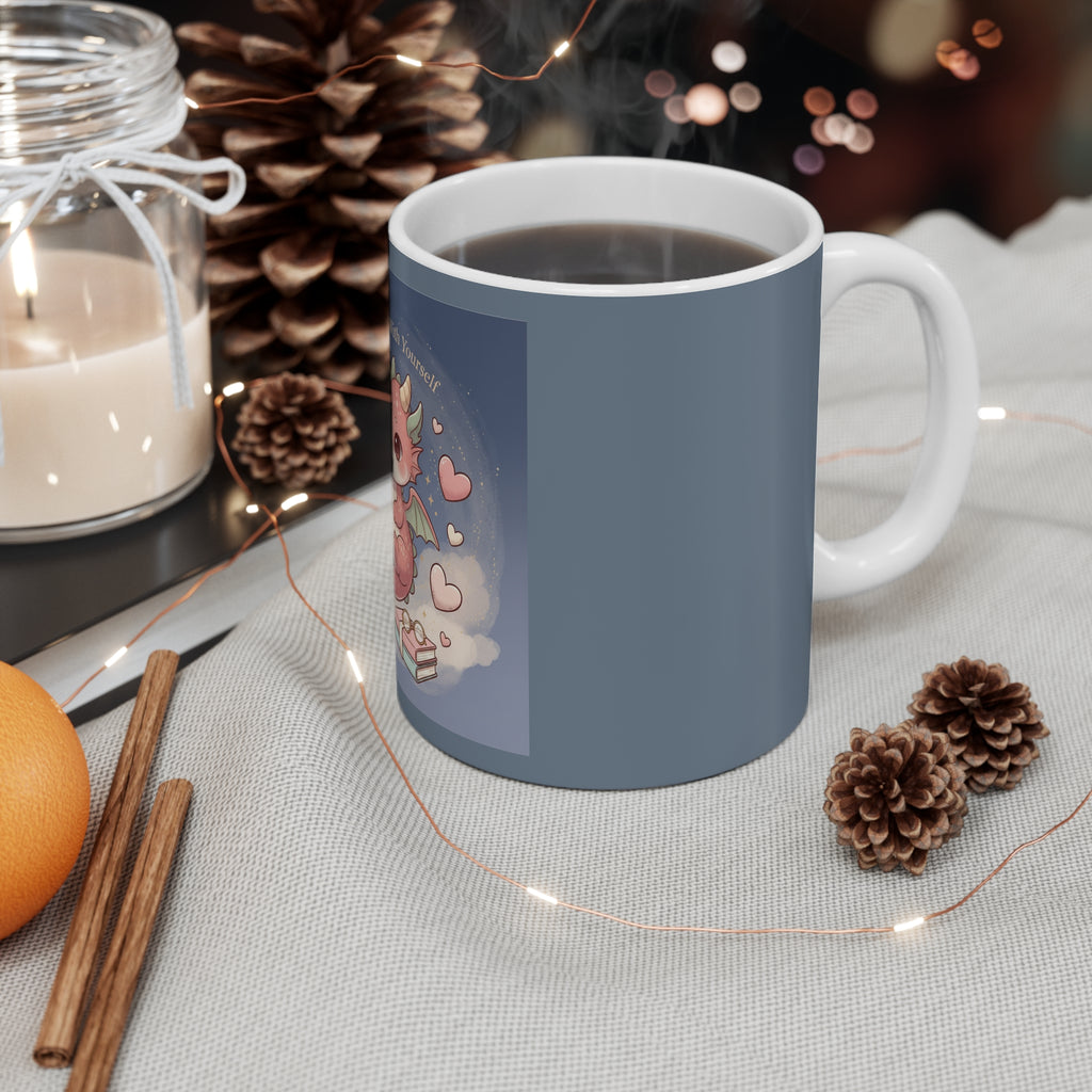 Cats With Glasses Mug 11oz – Be Gentle With Yourself