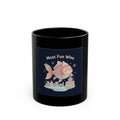 Bunny Black Mug 11oz – Most Fun Wins