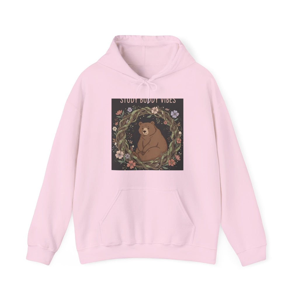 Bear Hoodie – Study Buddy Vibes
