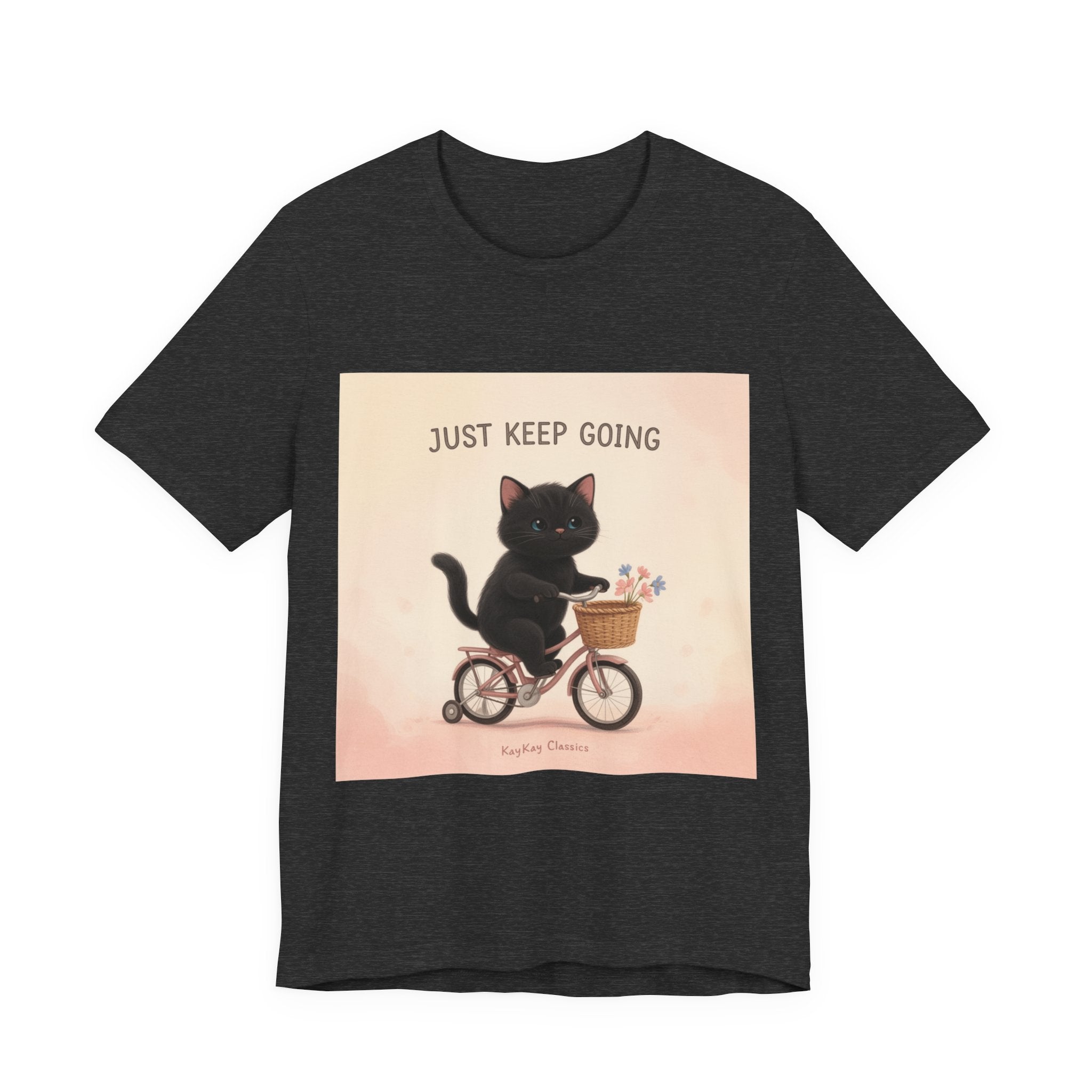 "Life Behind Bars" Black Cat Women Tee | College Girl Gift | Fashion | KayKay Classics