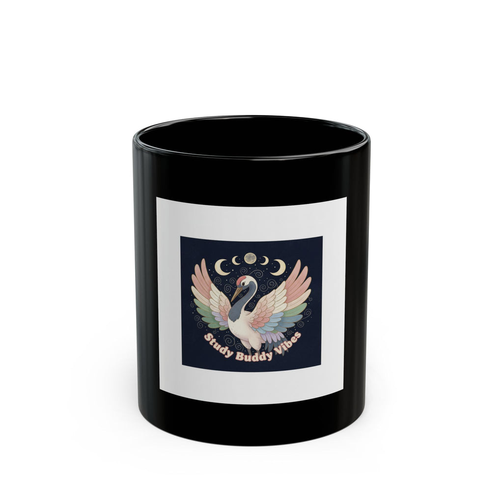 Bear Black Mug 11oz – Study Buddy Vibes