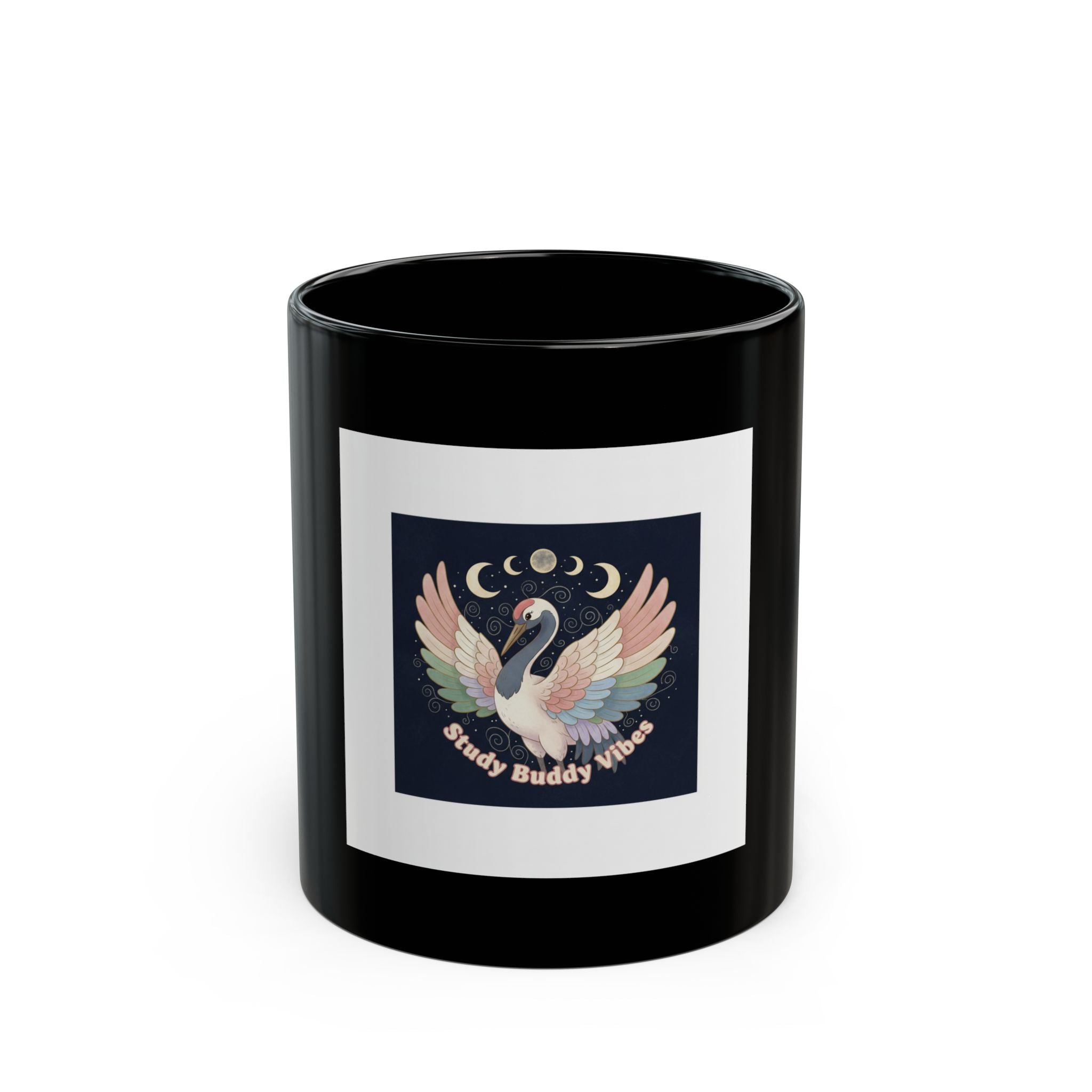 Bear Black Mug 11oz – Study Buddy Vibes