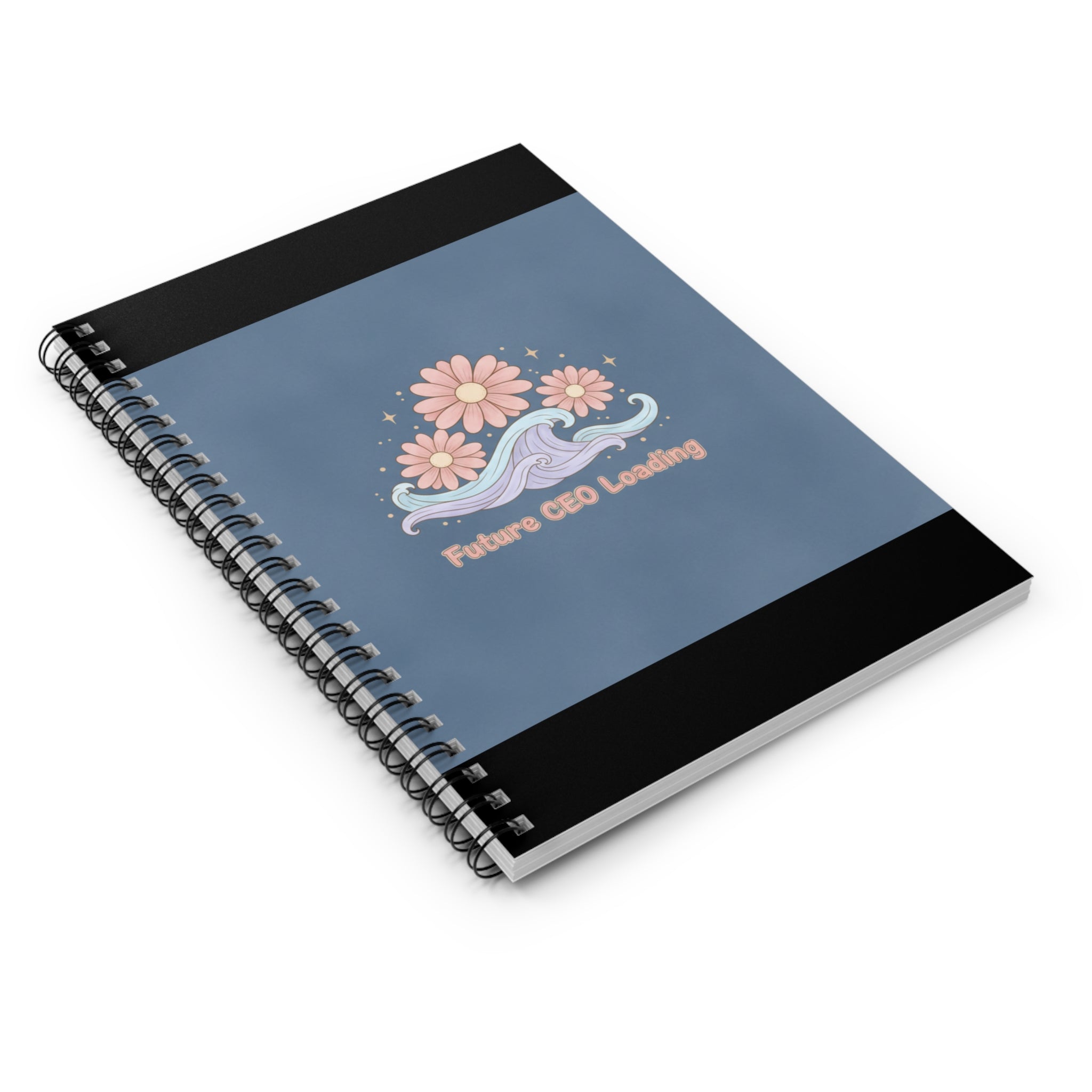 Daisies And Gentle Waves Spiral Notebook – Future Ceo Loading