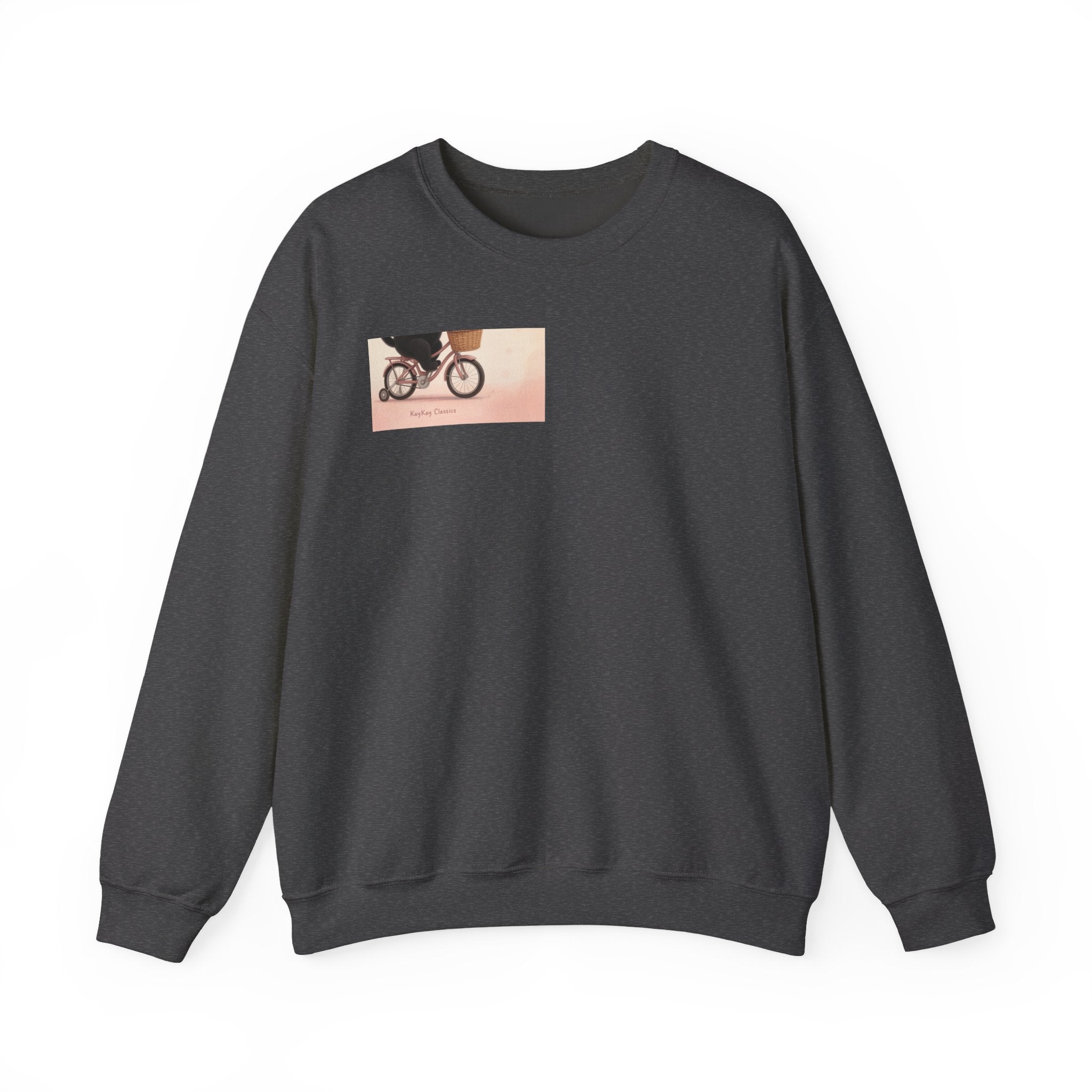 "Life Behind Bars" Black Cat Crewneck | College Girl Gift | Fashion | KayKay Classics
