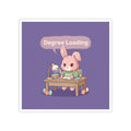 Bunny Kiss-Cut Sticker – Degree Loading