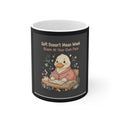 Duck In A Cardigan Mug 11oz – Soft Doesnt Mean Weak Bloom at Your Own
