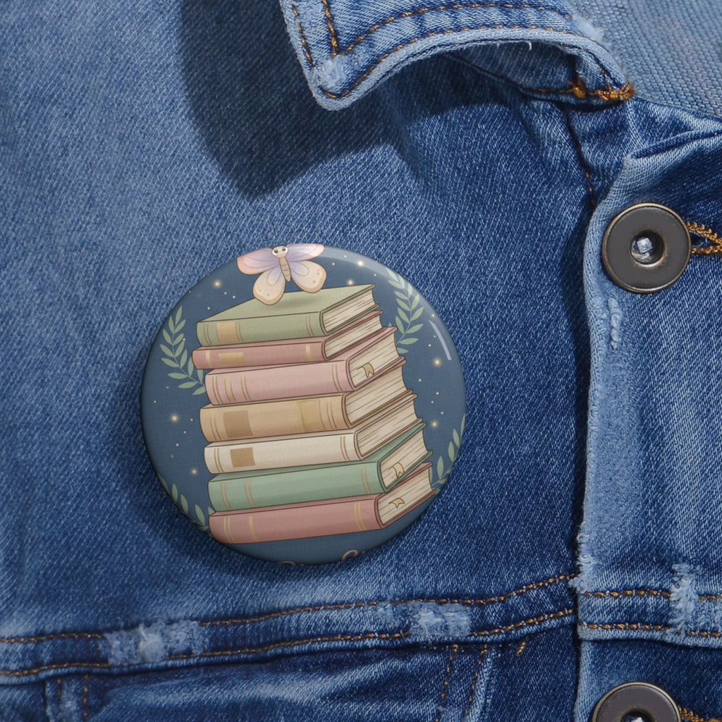 Butterfly Pin Button – Dream Big Study Hard