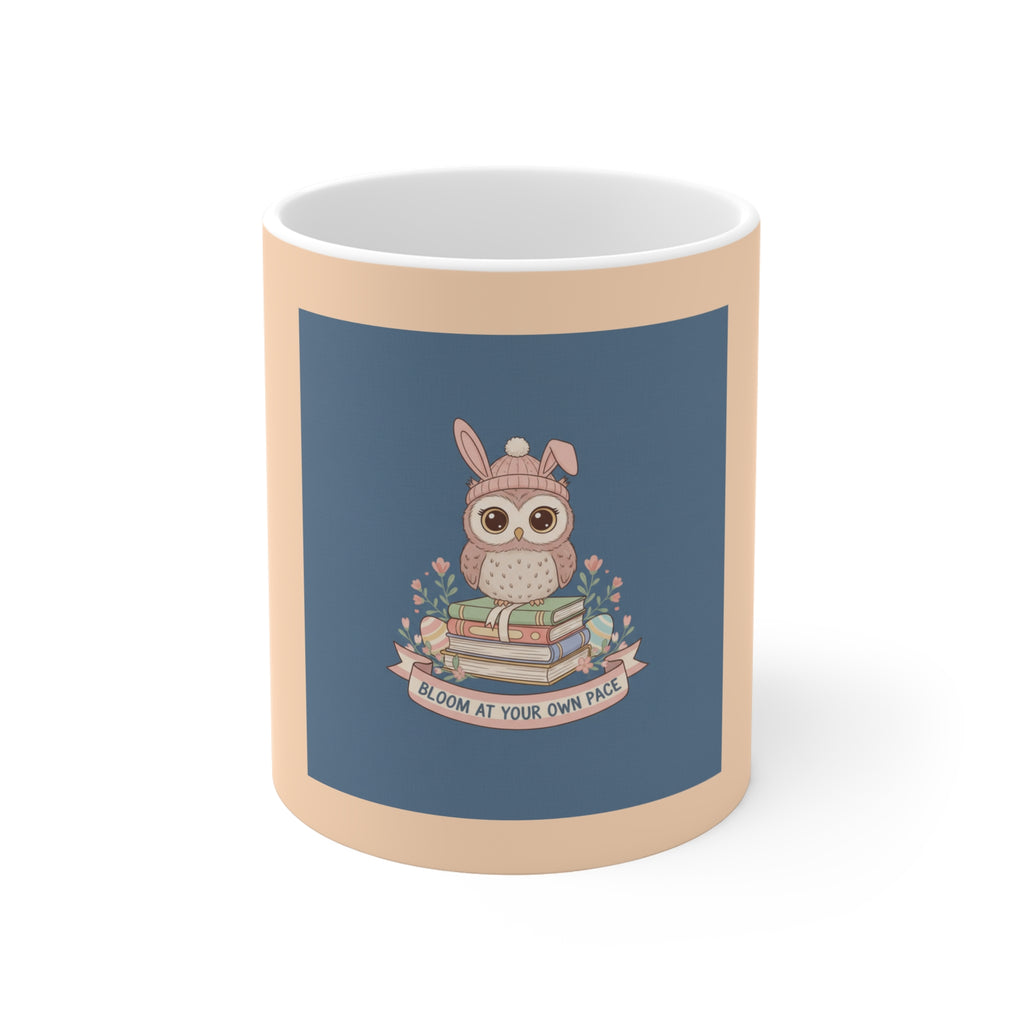 Bunny Mug 11oz – Bloom at Your Own Pace