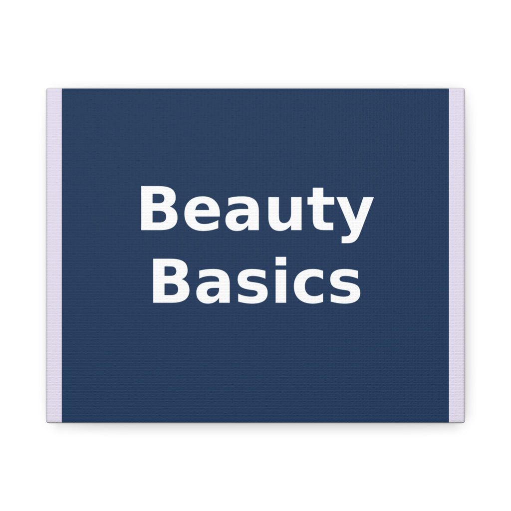 "Beauty Basics" Black Cat Canvas | College Girl Gift | Fashion | KayKay Classics