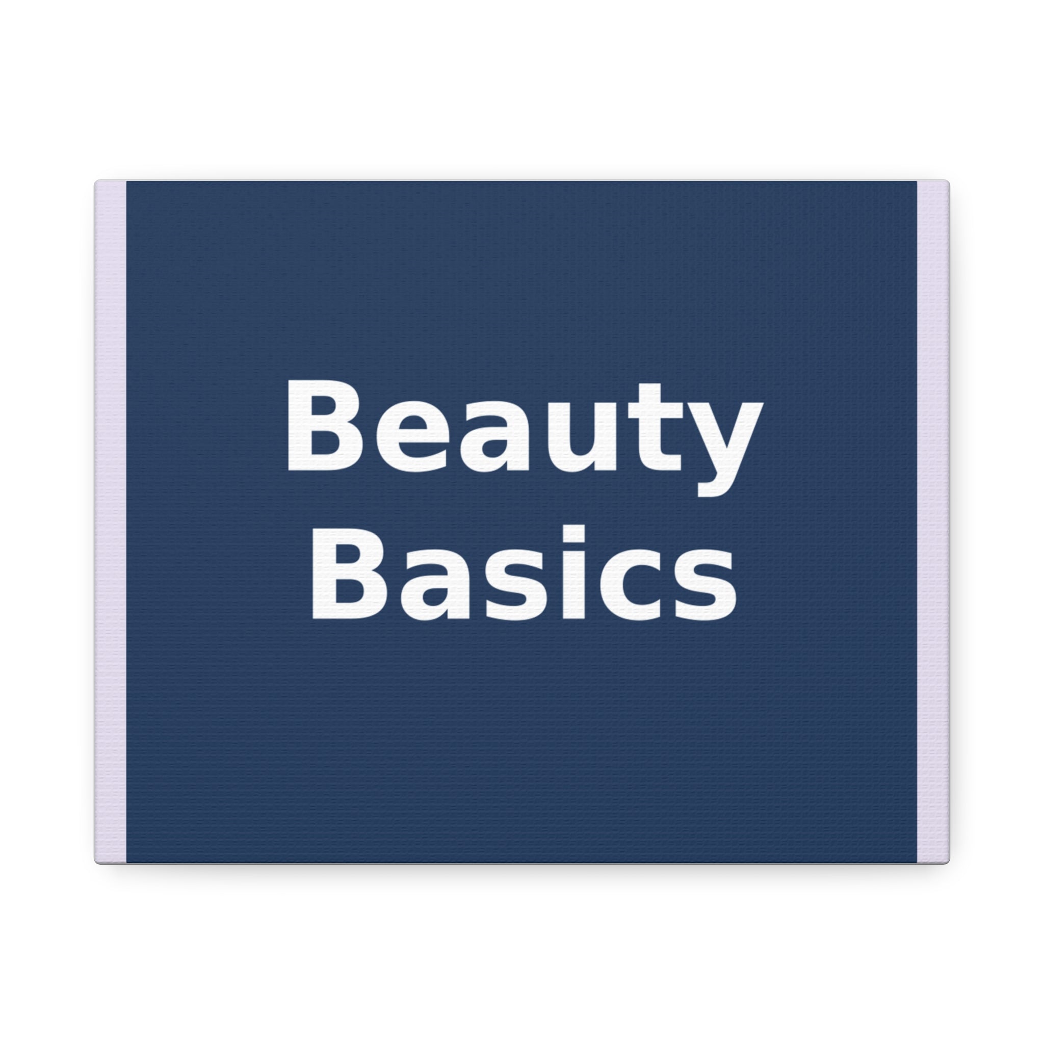 "Beauty Basics" Black Cat Canvas | College Girl Gift | Fashion | KayKay Classics