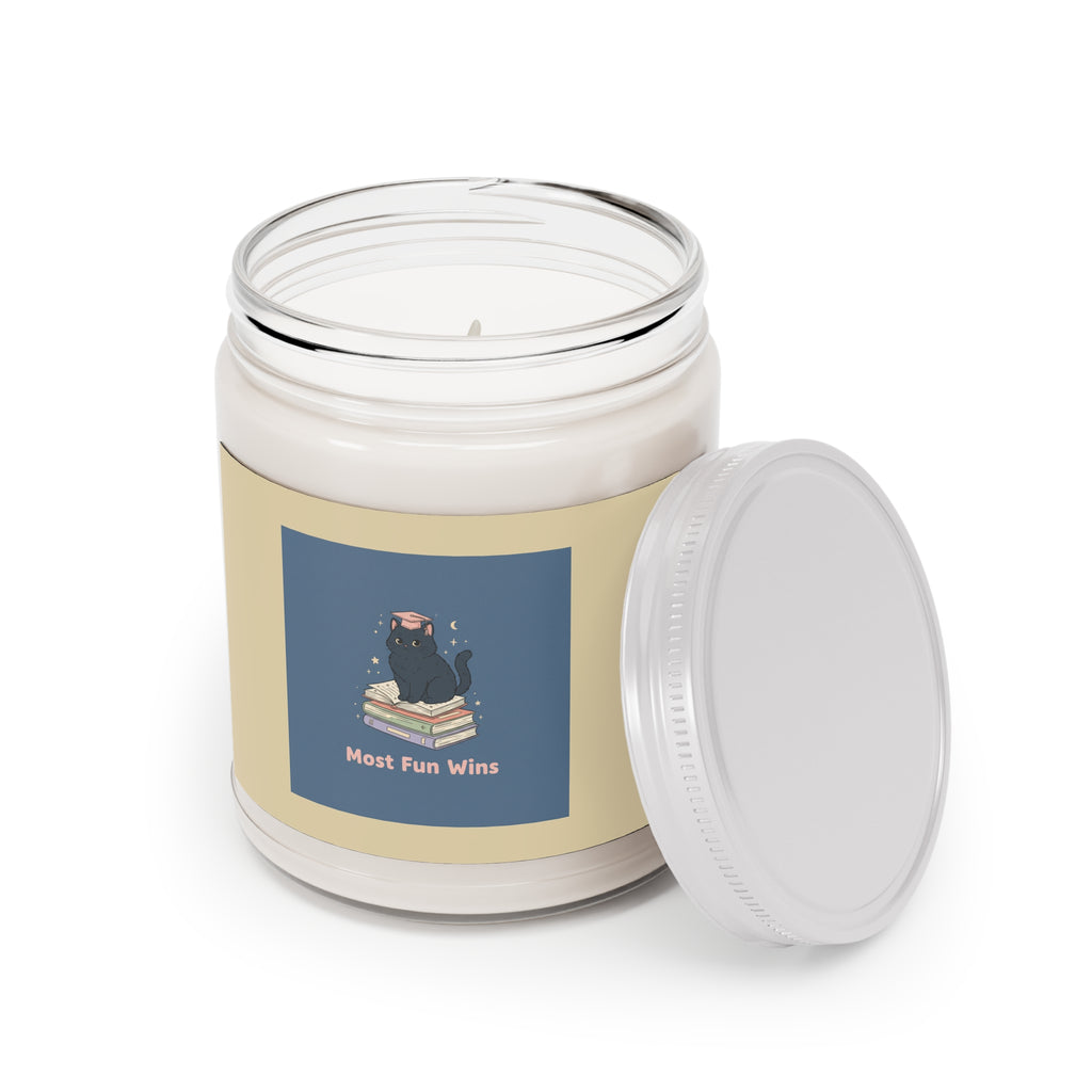 Black Cat Scented Candle – Most Fun Wins