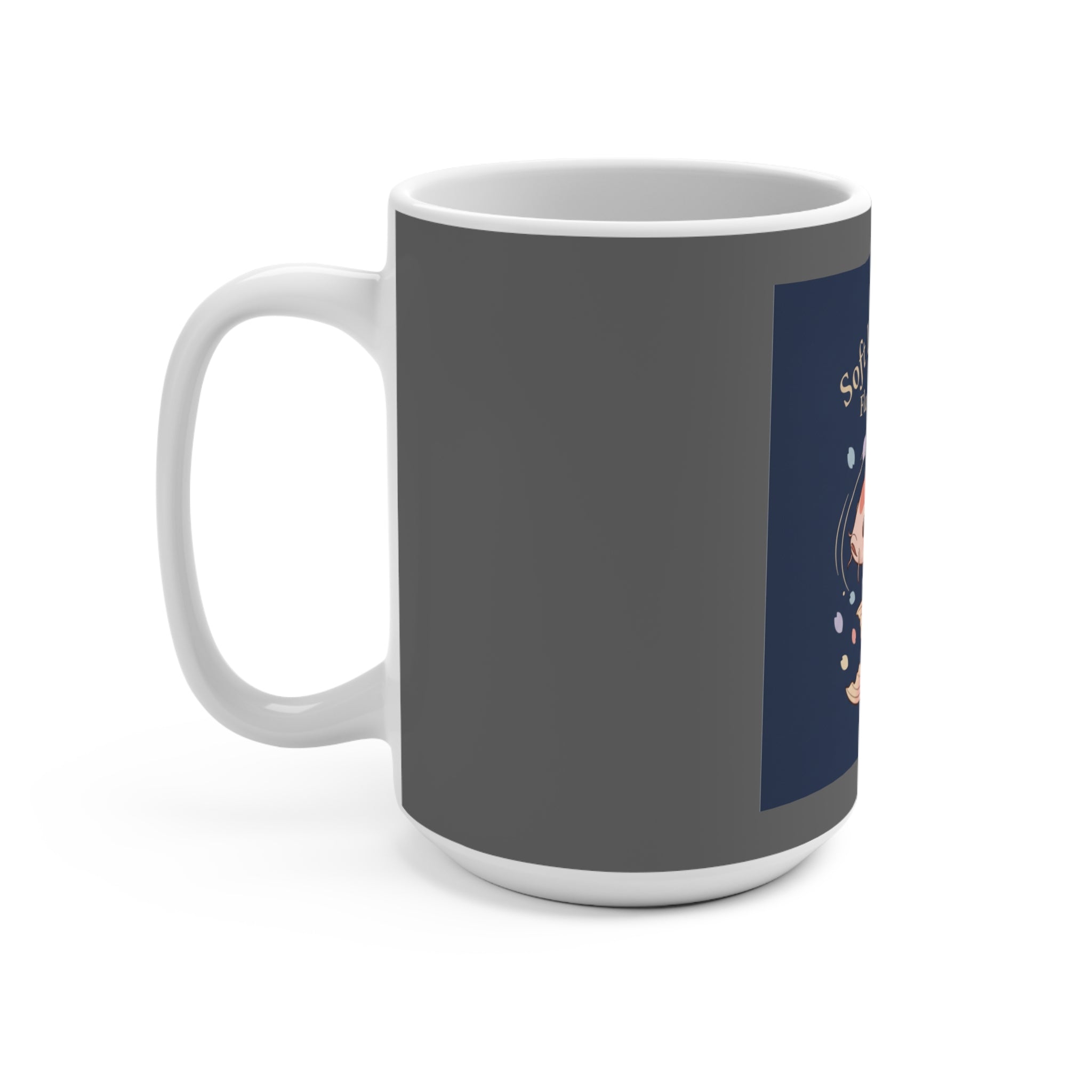 Koi Mug 15oz – Soft Life Scholar Flow With Grace