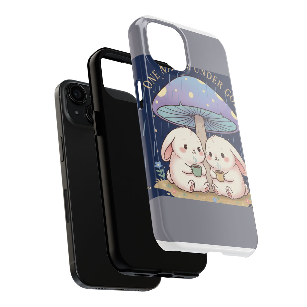 Two Cute Bunnies Tough Phone Case – One Nation Under God