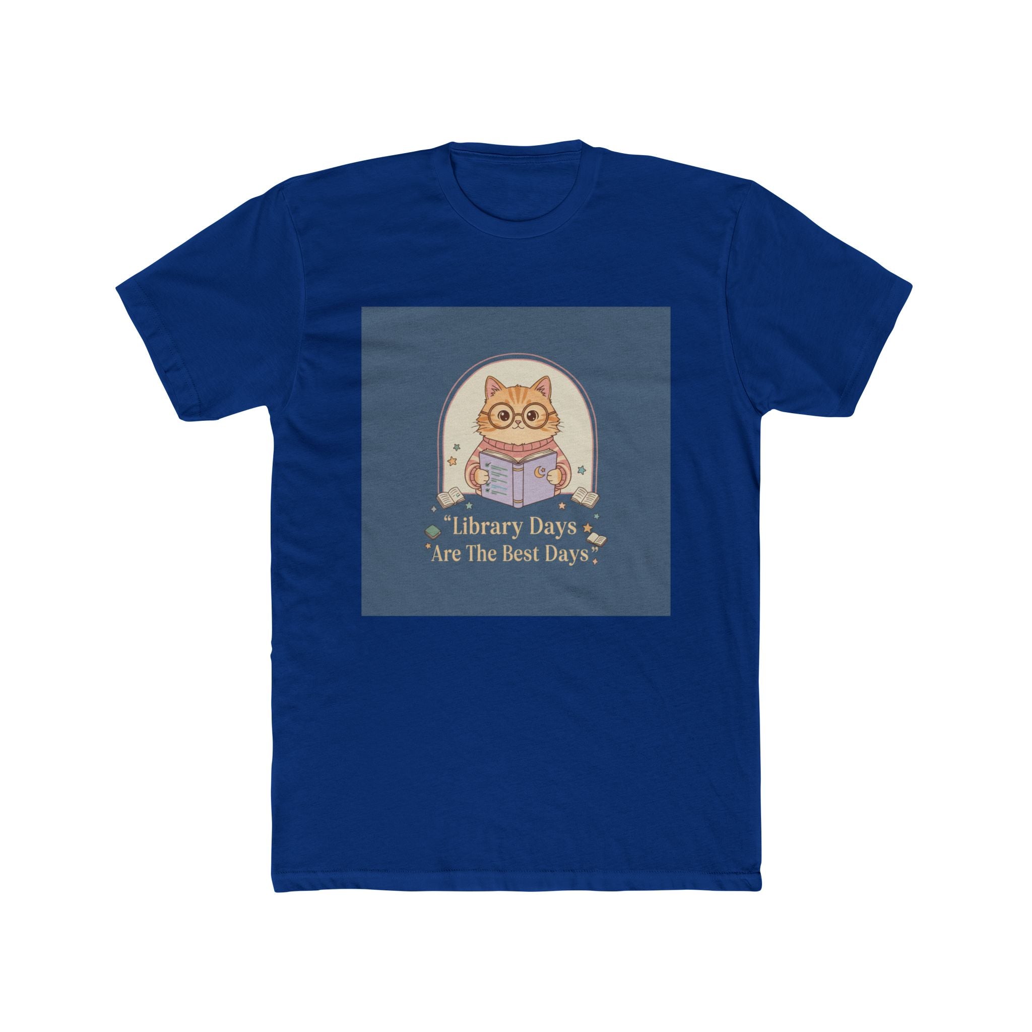 Cat Unisex Tee – Library Days Are the Best Days
