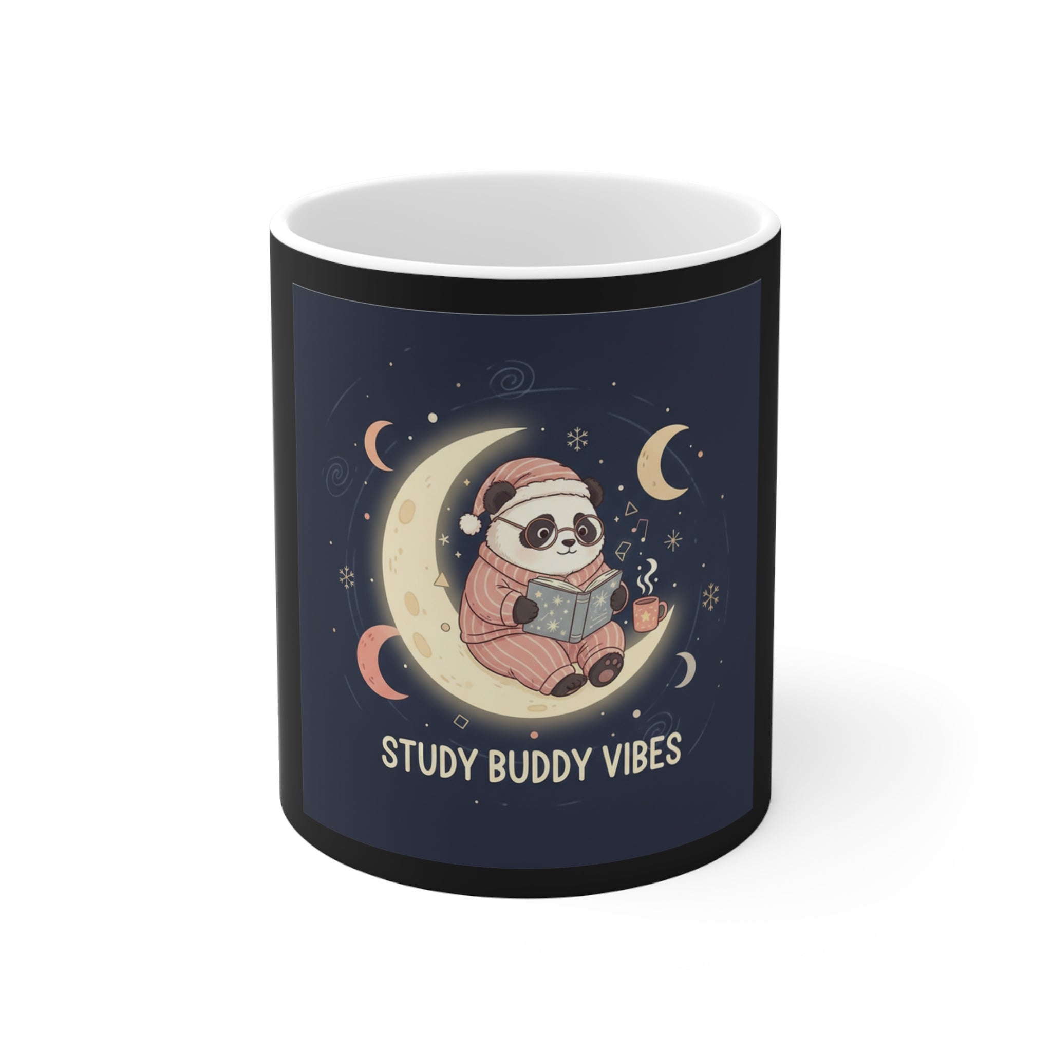 Panda Mug 11oz – Study Buddy Vibes