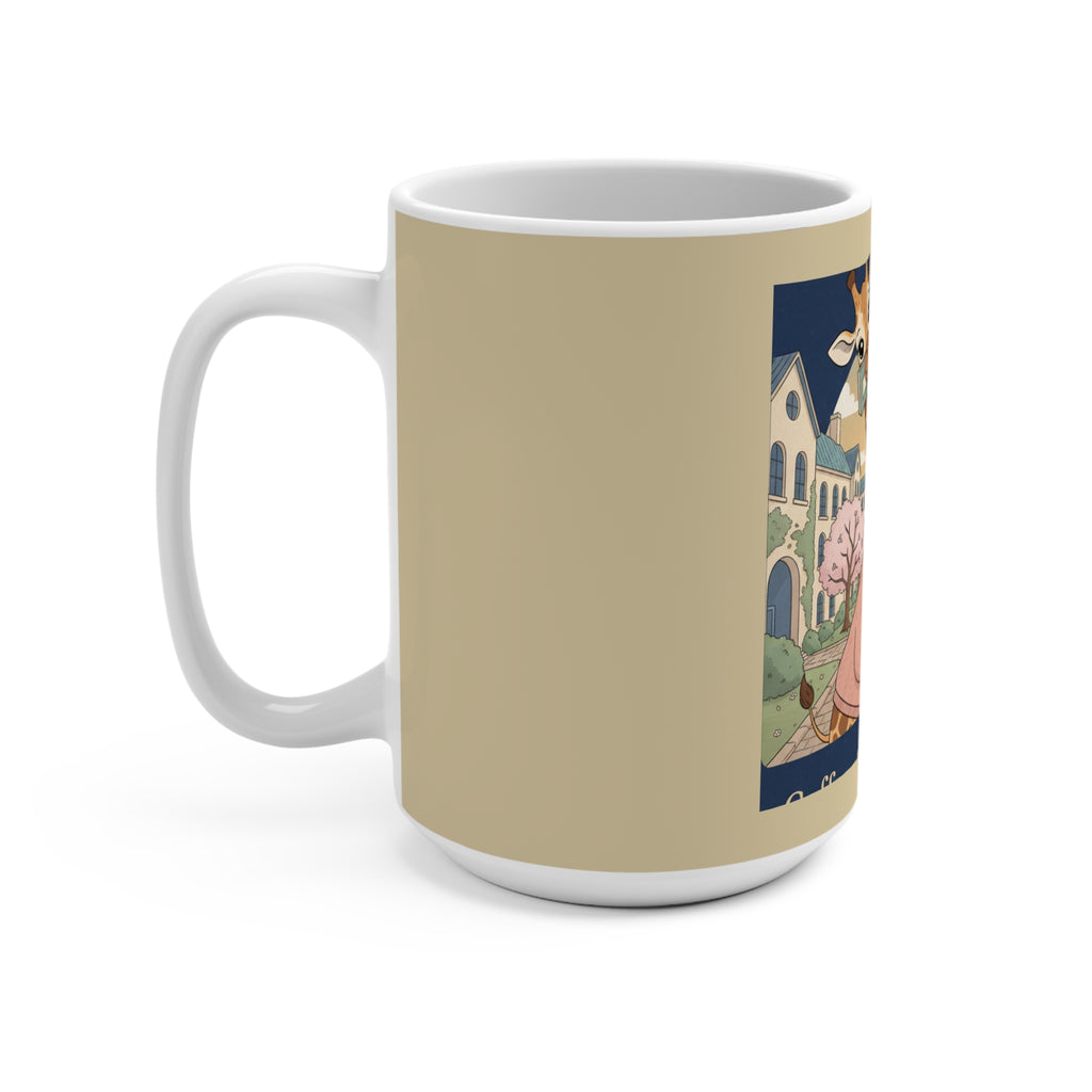 Giraffes Mug 15oz – Coffee and Confidence