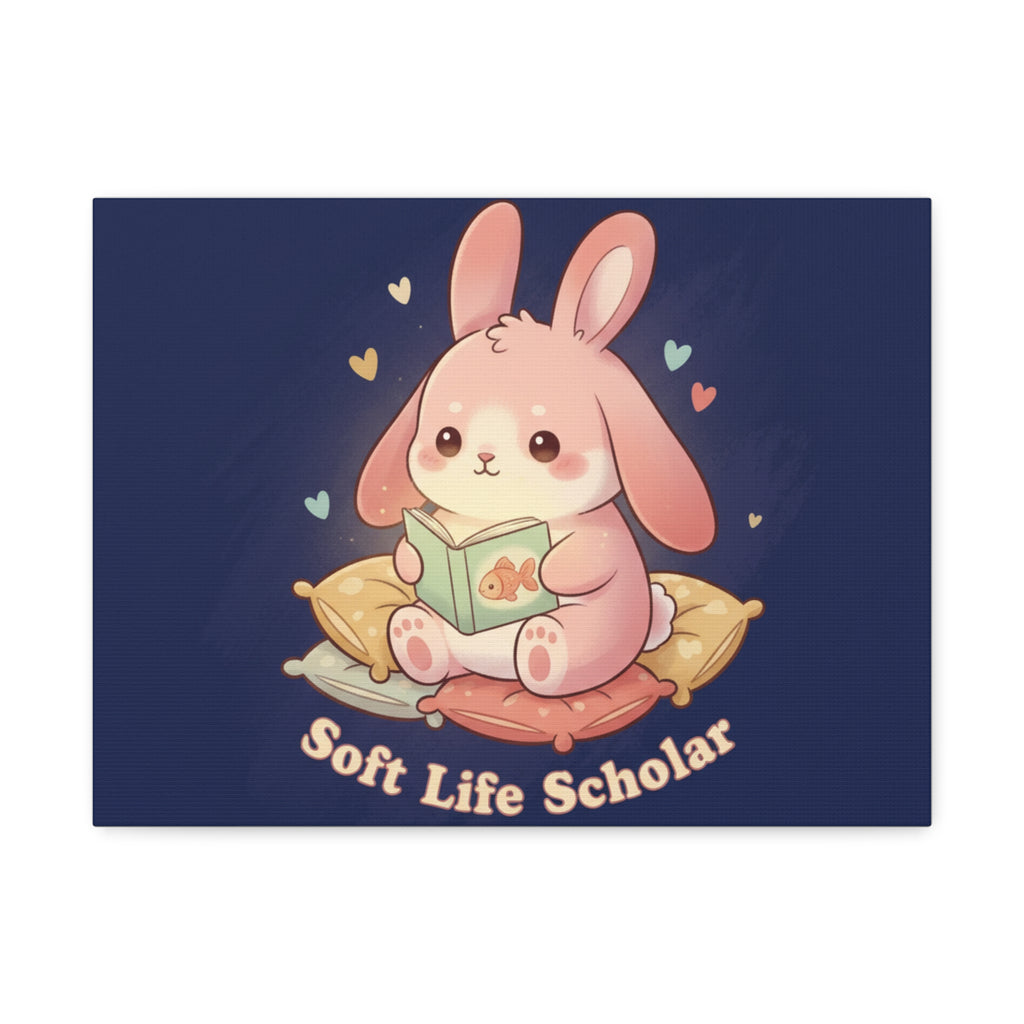 Bunny Canvas Print – Soft Life Scholar