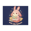 Bunny Canvas Print – Soft Life Scholar