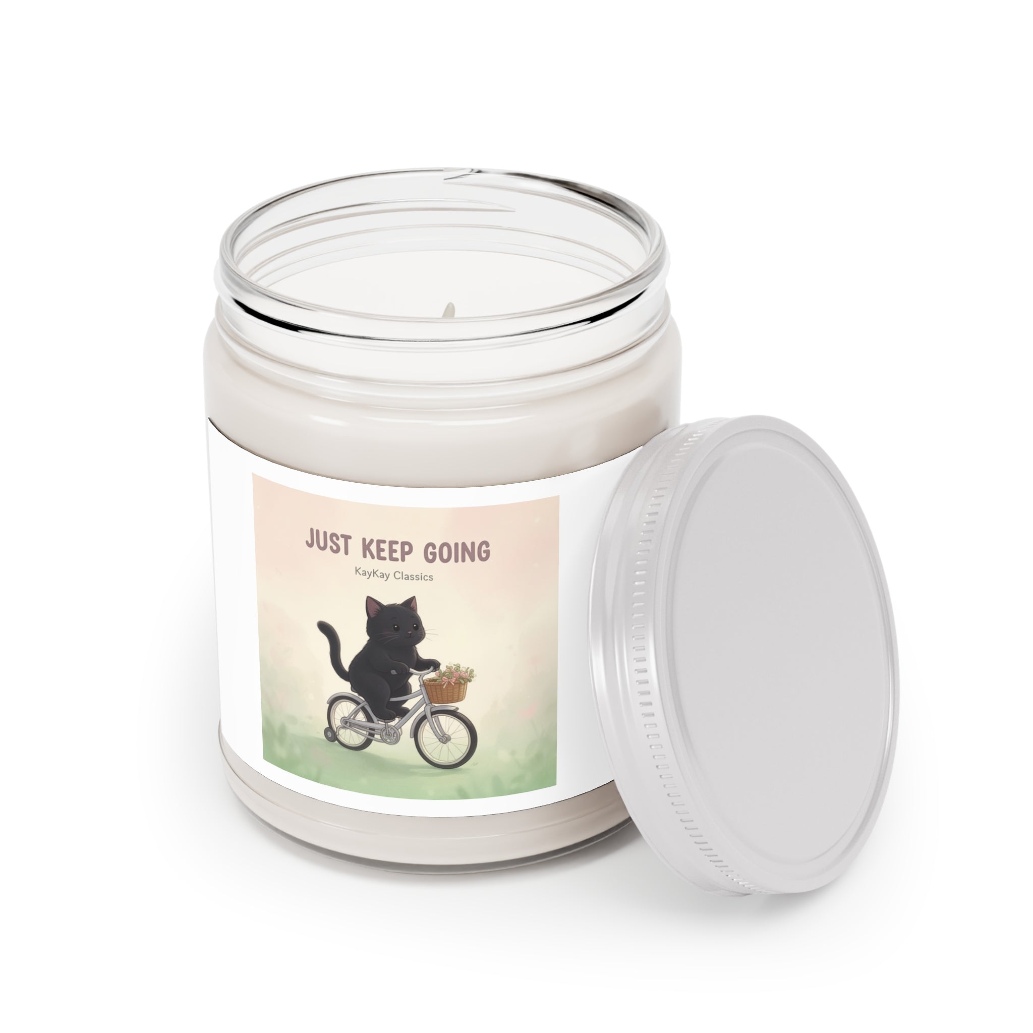 JUST KEEP GOING Cat Scented Candle