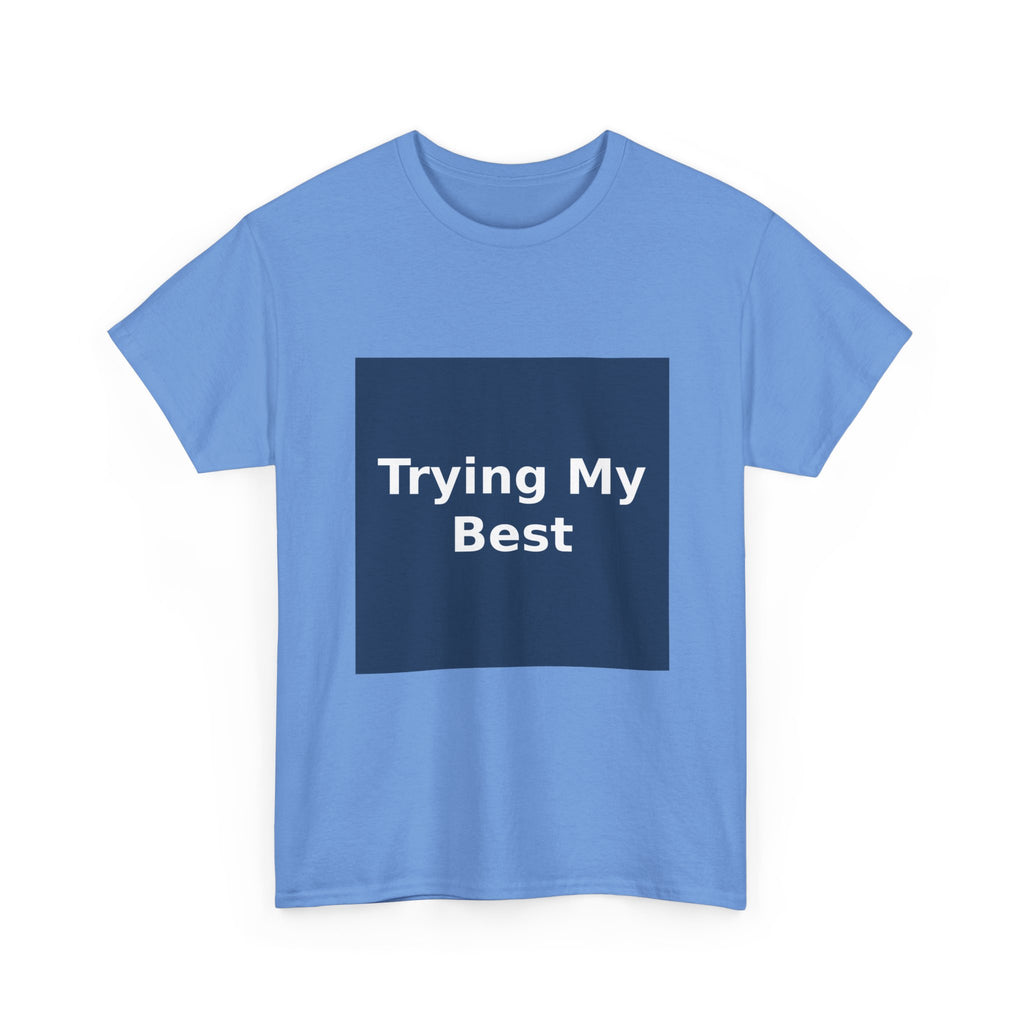 "Trying My Best" Black Cat Kids Tee | College Girl Gift | Fashion | KayKay Classics