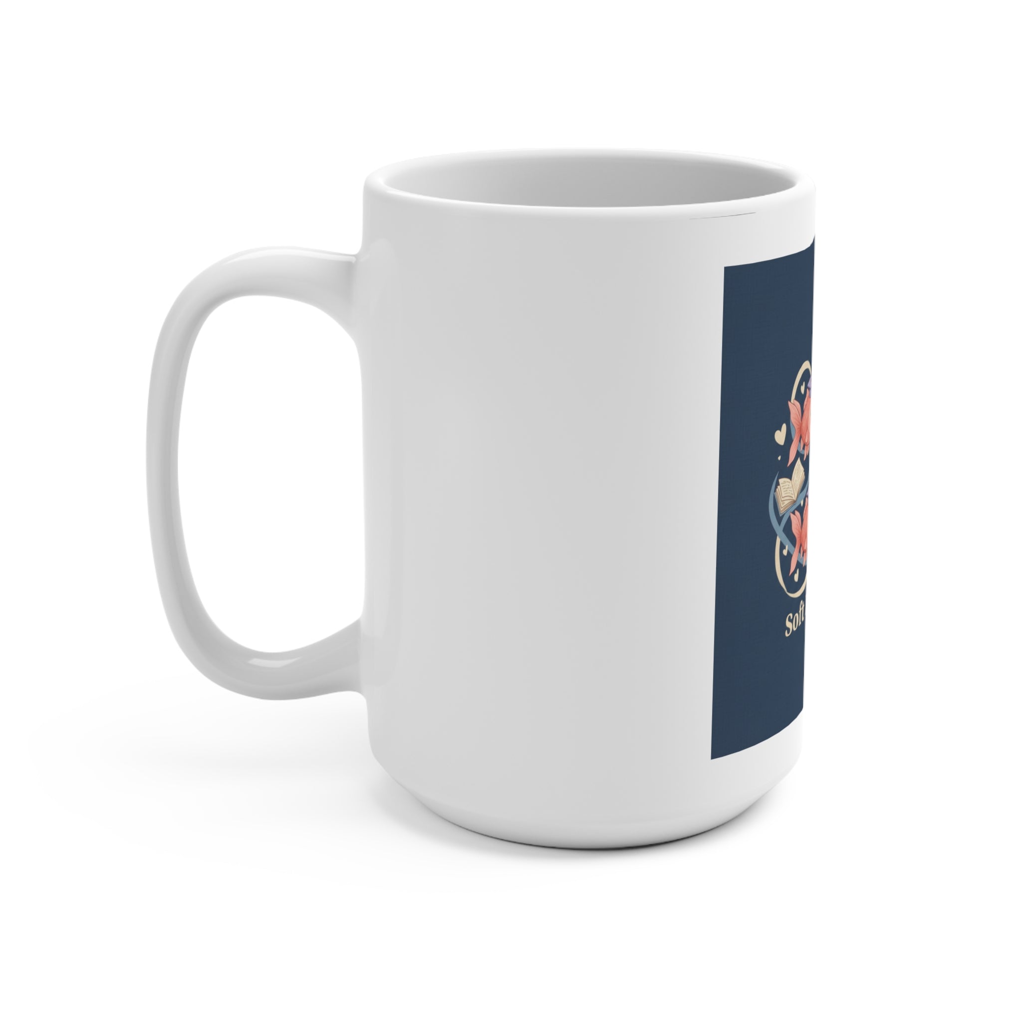Soft Life Scholar Goldfish Mug 15oz
