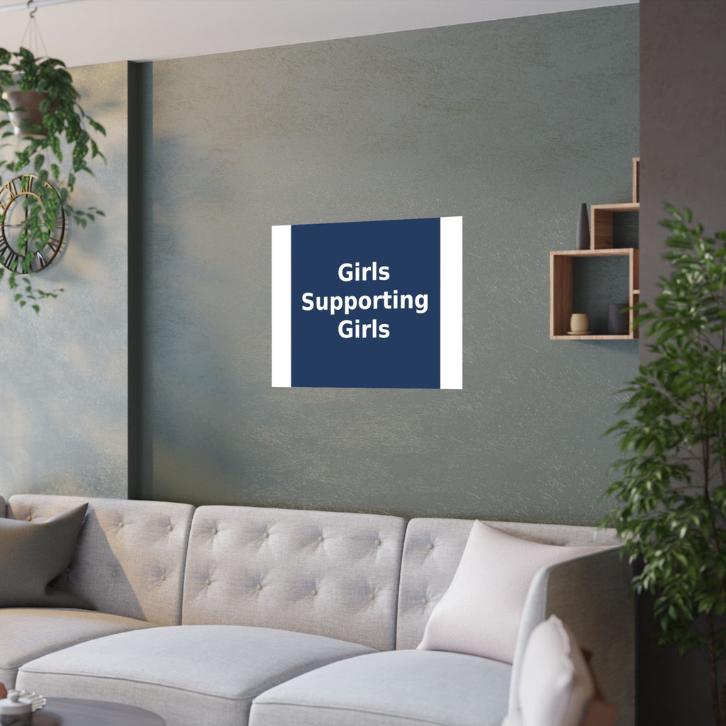 Girls Supporting Girls - KayKay Poster