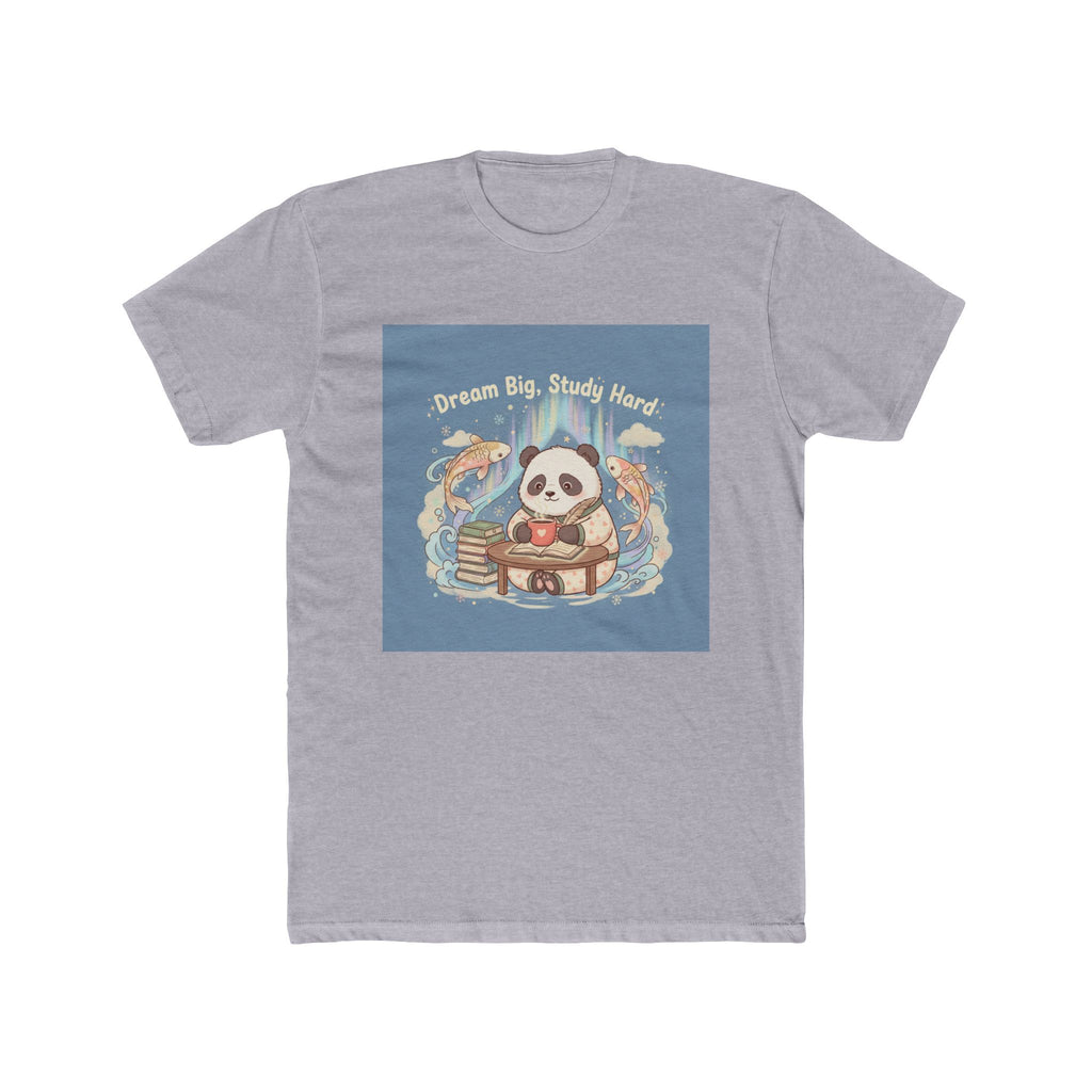 Dream Big, Study Hard Panda Unisex Tee