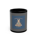 Bunny Black Mug 11oz – Daughters of Liberty Smart Girls Club
