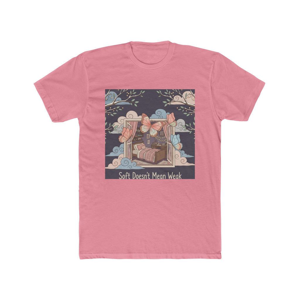 Butterflies Unisex Tee – Soft Doesnt Mean Weak