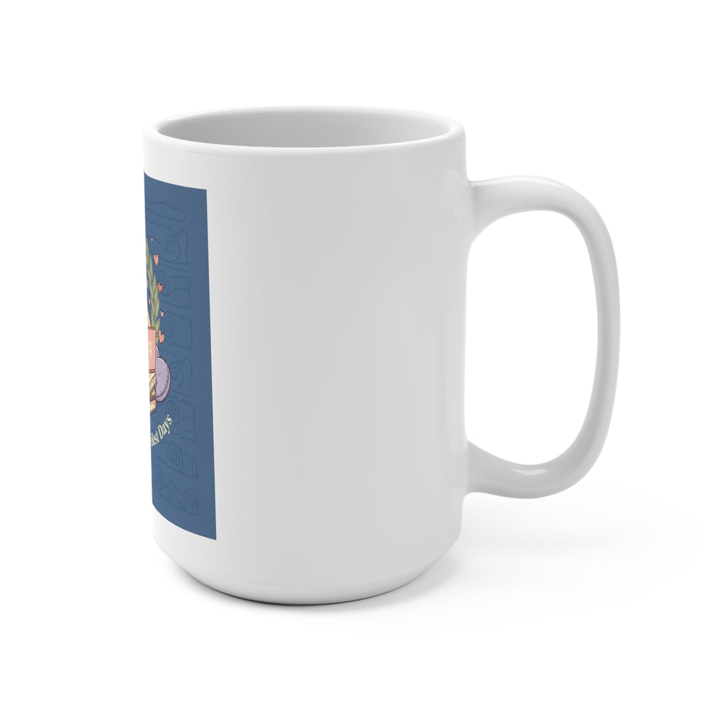 Library Days Are The Best Days Dog Mug 15oz