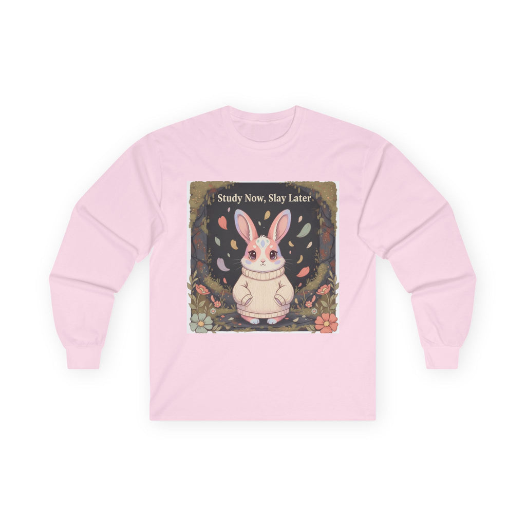 Bunny Long Sleeve Tee – Study Now Slay Later