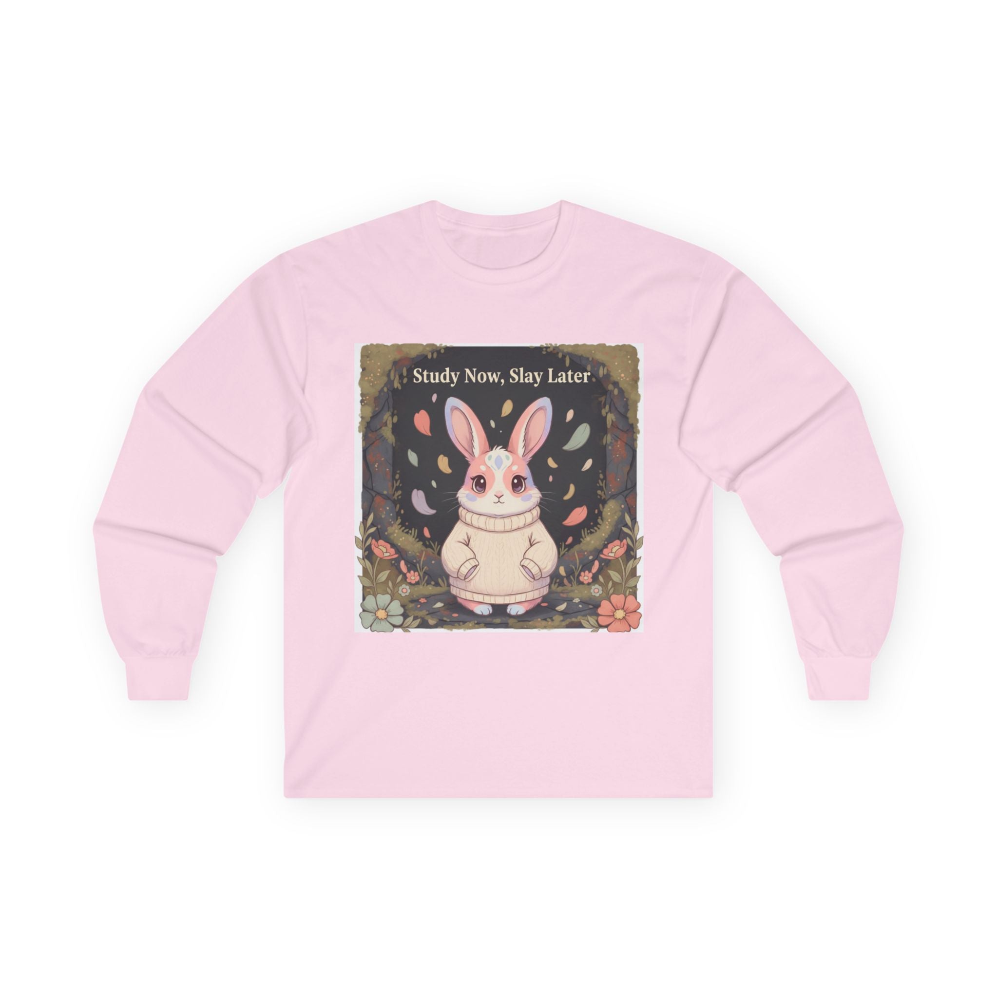 Bunny Long Sleeve Tee – Study Now Slay Later