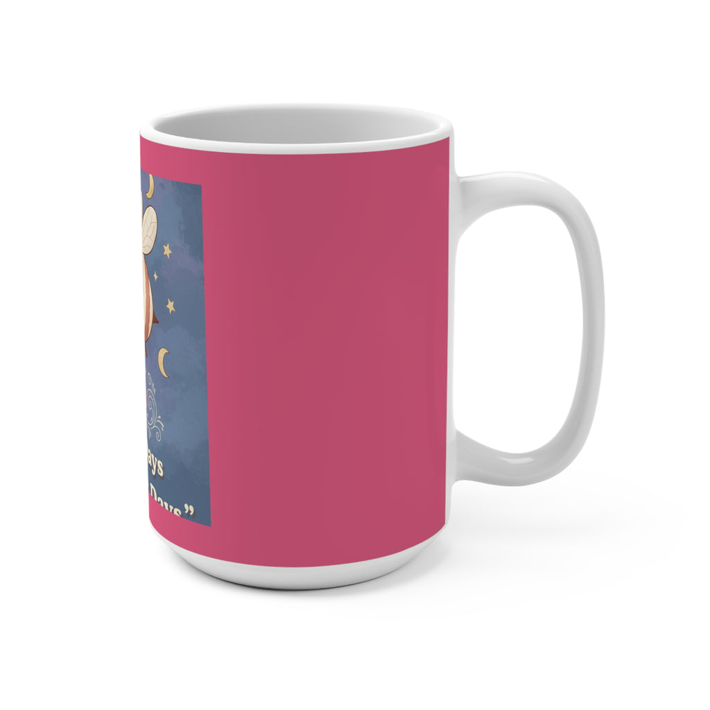 Bee Mug 15oz – Library Days Are the Best Days