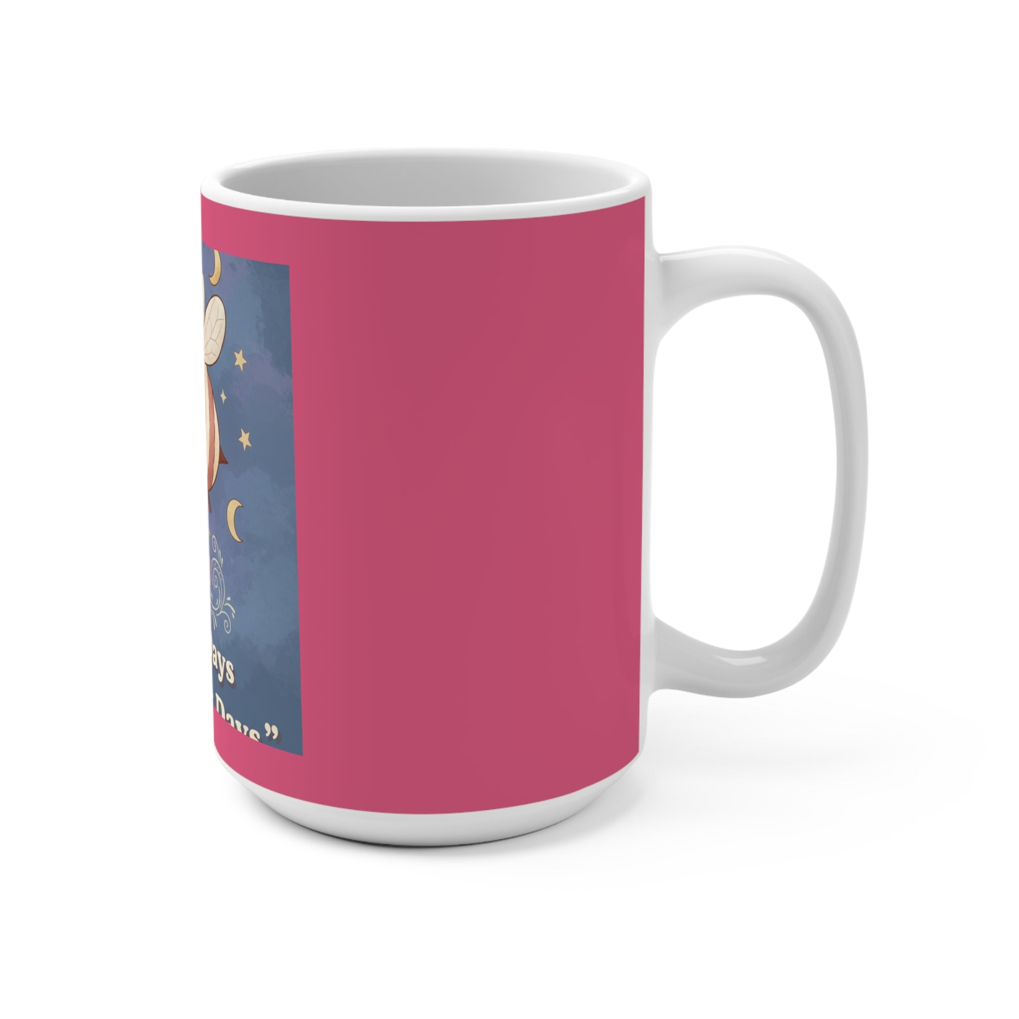 Bee Mug 15oz – Library Days Are the Best Days