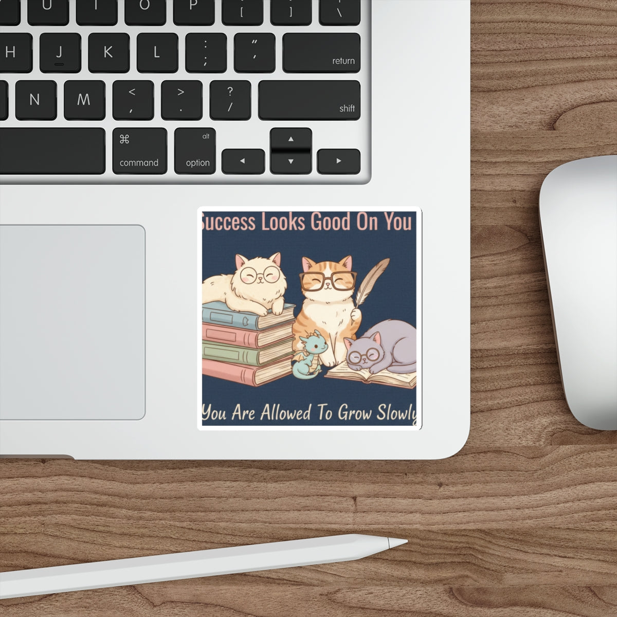 Bunny Die-Cut Sticker – Success Looks Good on You You Are Allowe